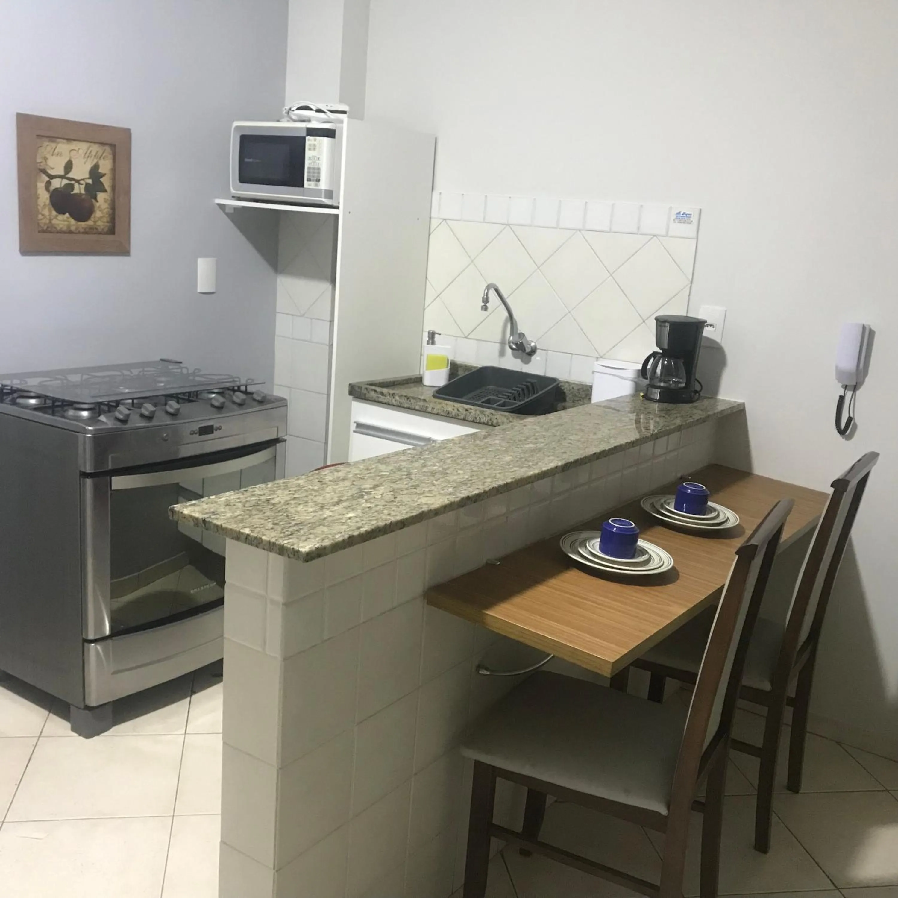Kitchen or kitchenette in Apart Victoria