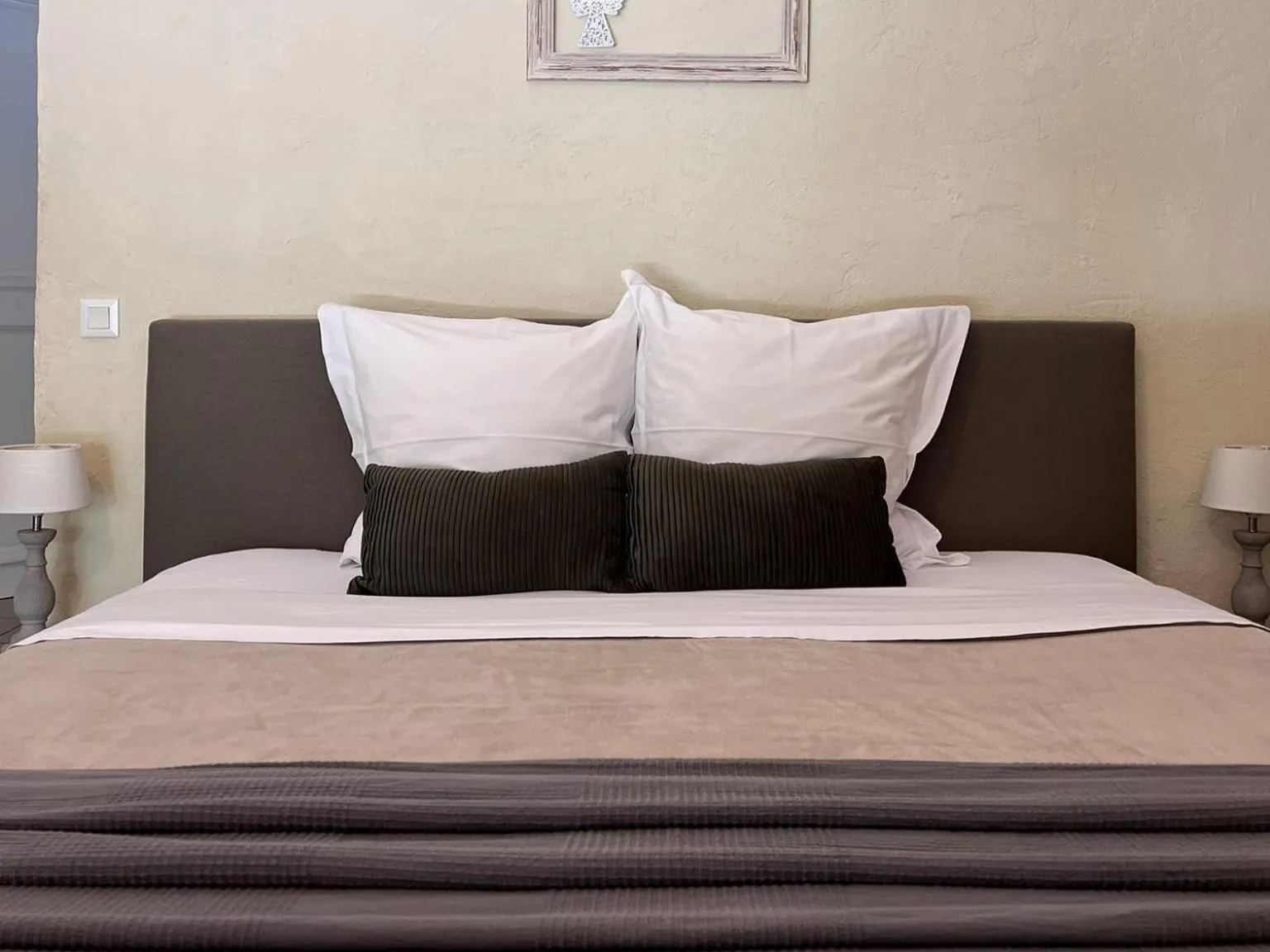 Bed in Le Moulin de Montségur