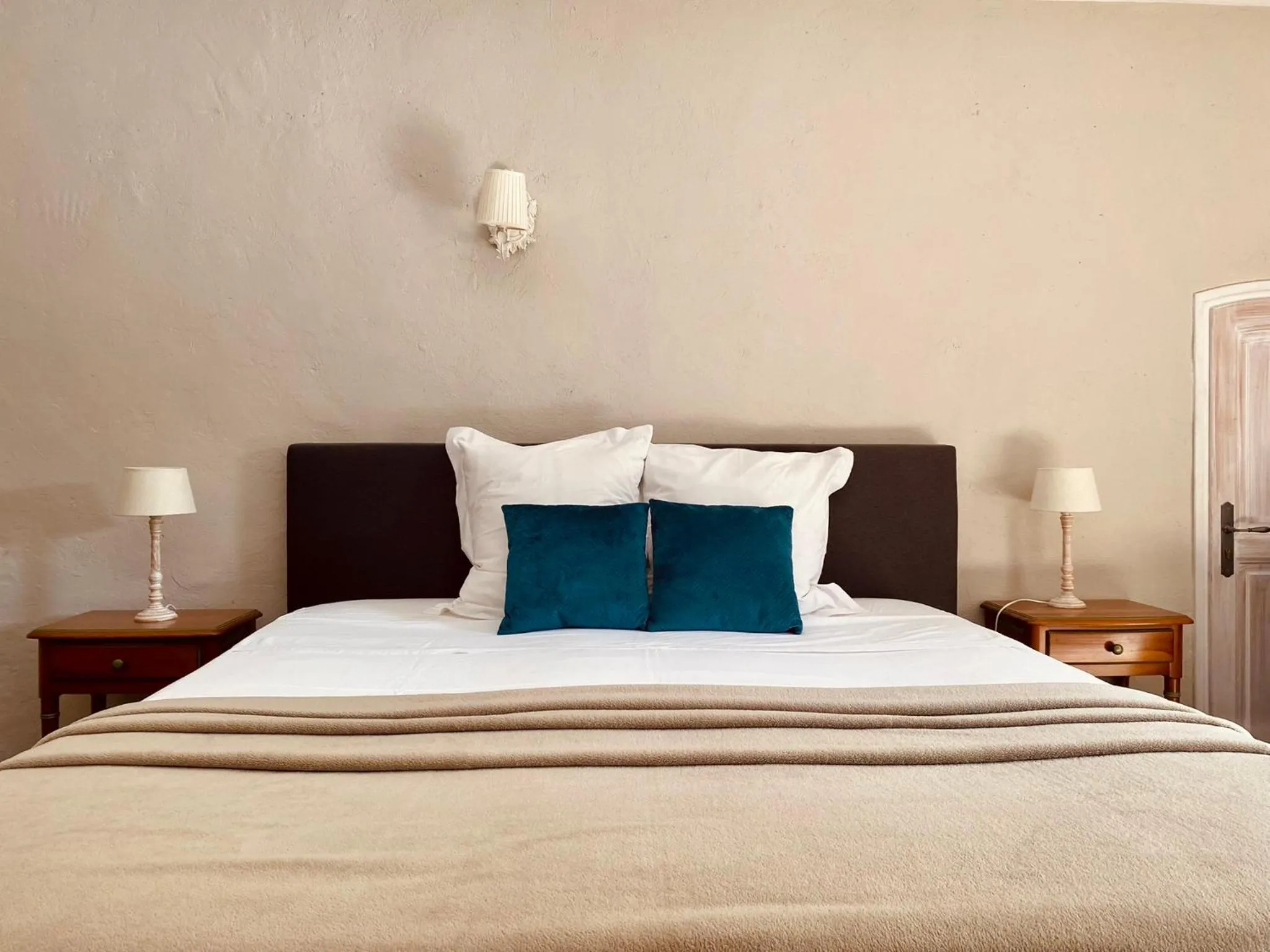 Bed in Le Moulin de Montségur