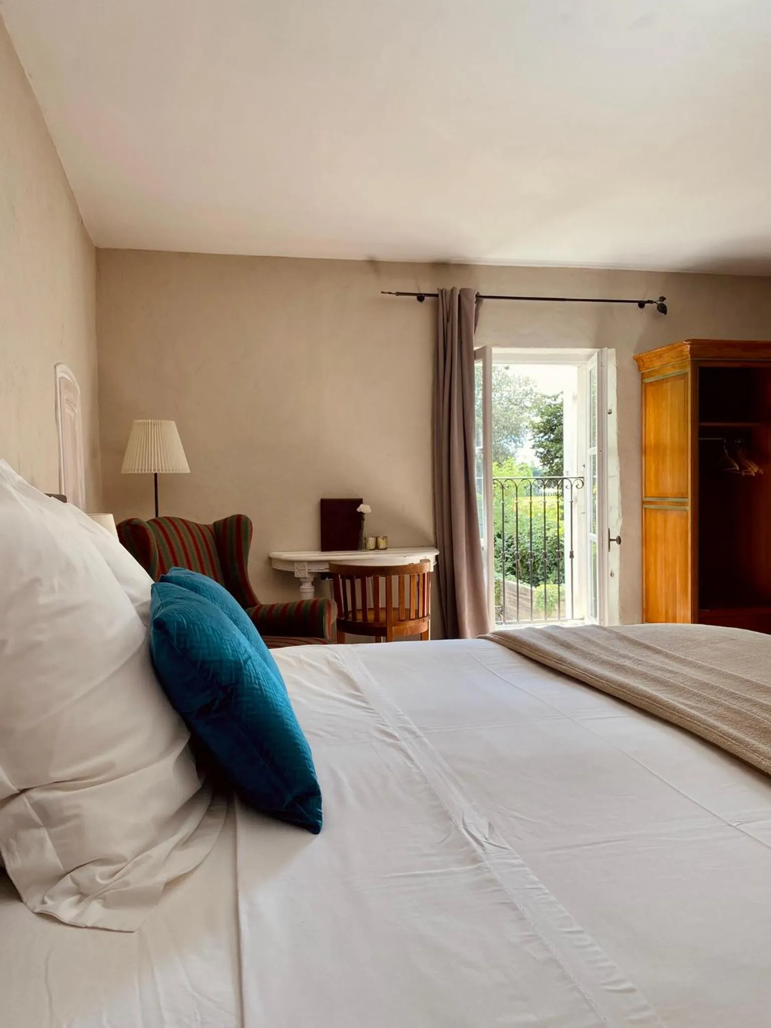 Bed in Le Moulin de Montségur