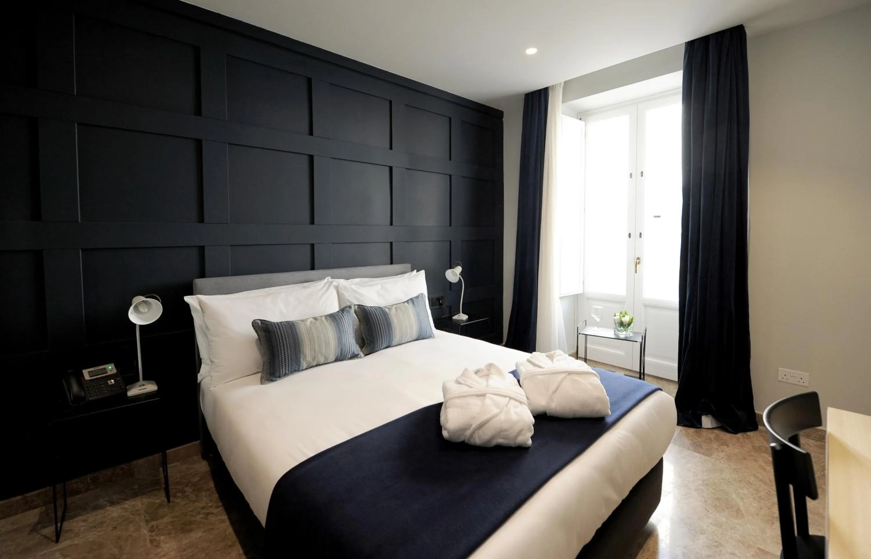 TV and multimedia, Bed in The Manoel Boutique Hotel