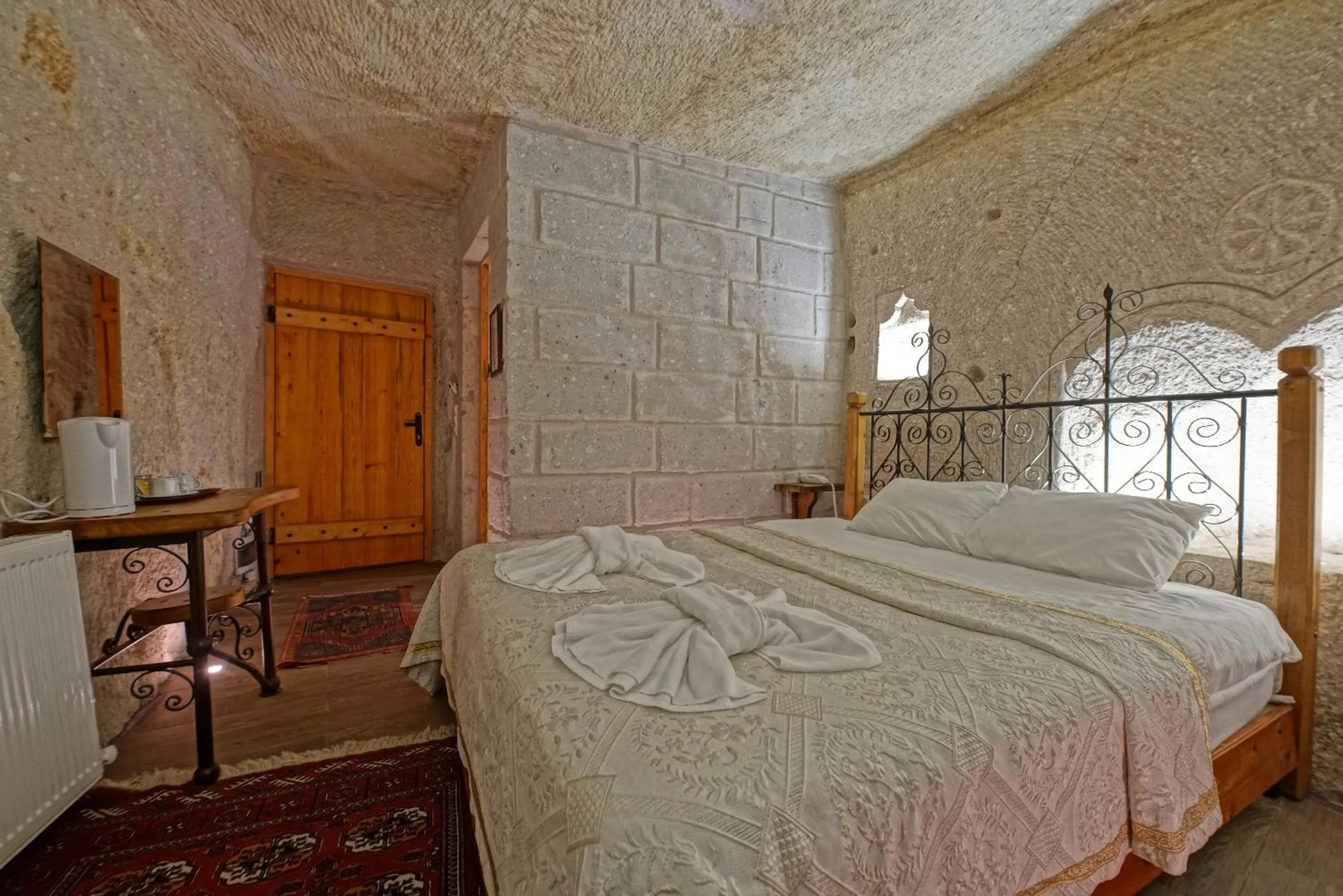 Bed in Angel Cave Suite
