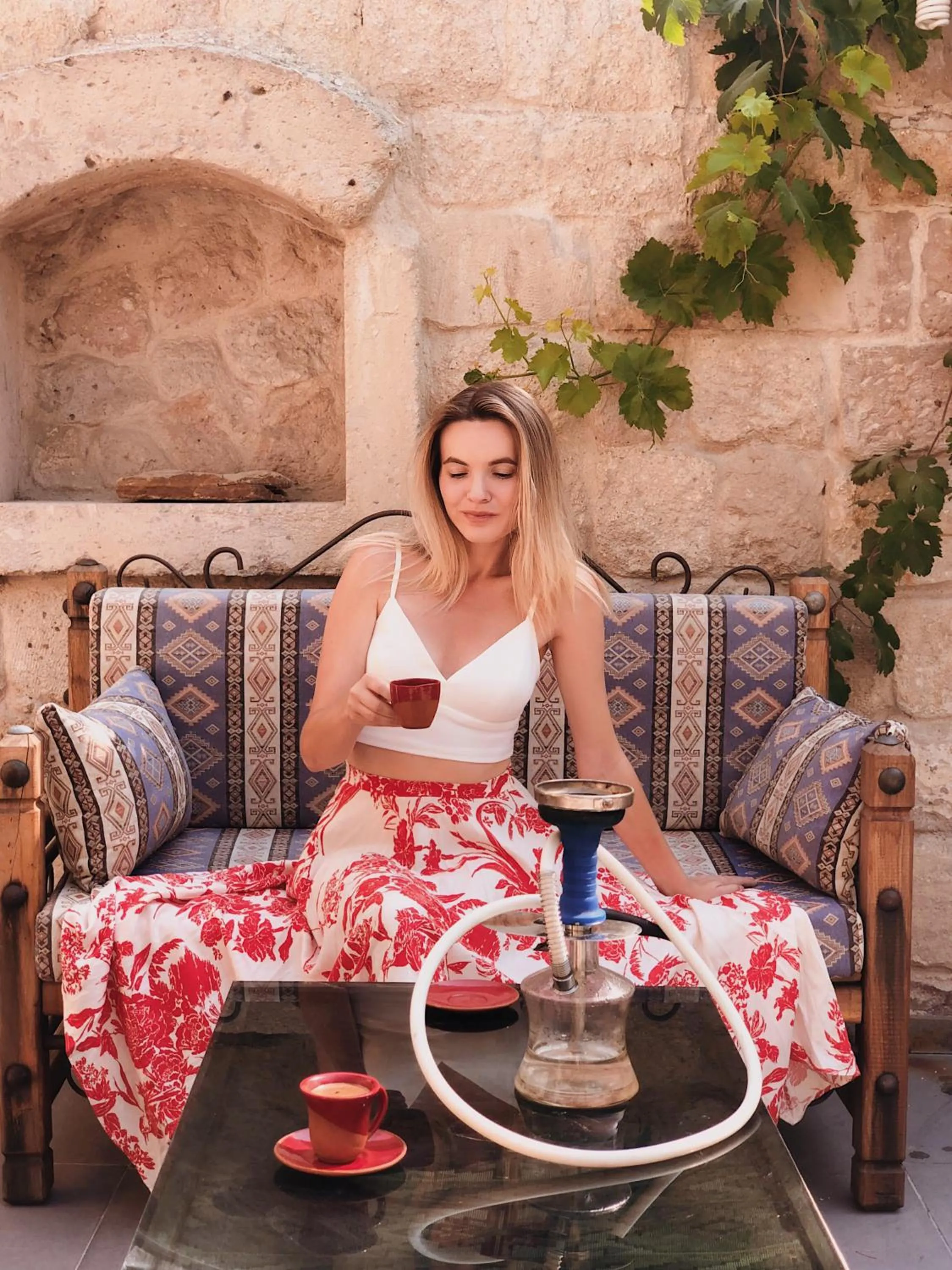 Patio in Angel Cave Suite