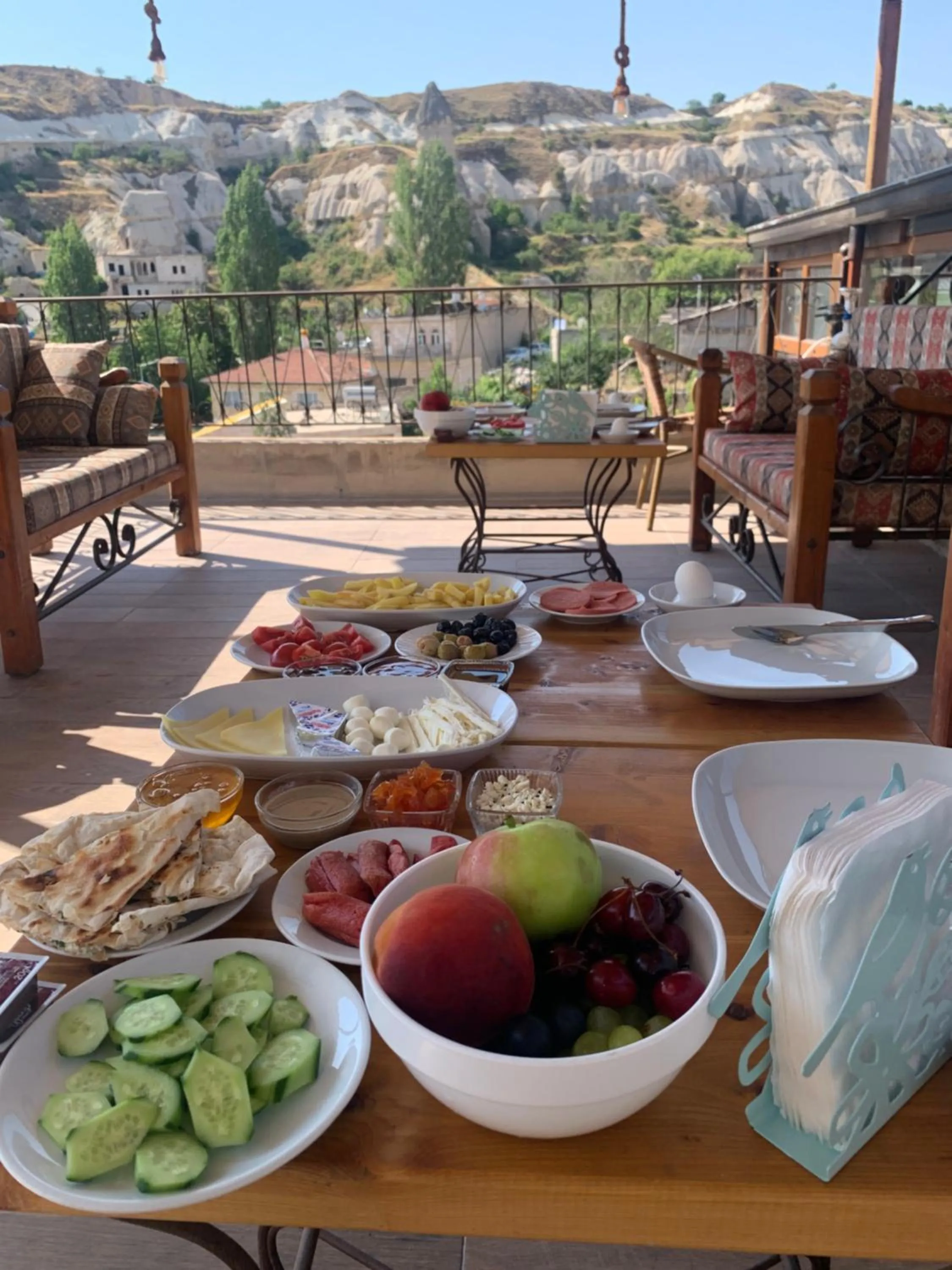 Natural landscape in Angel Cave Suite