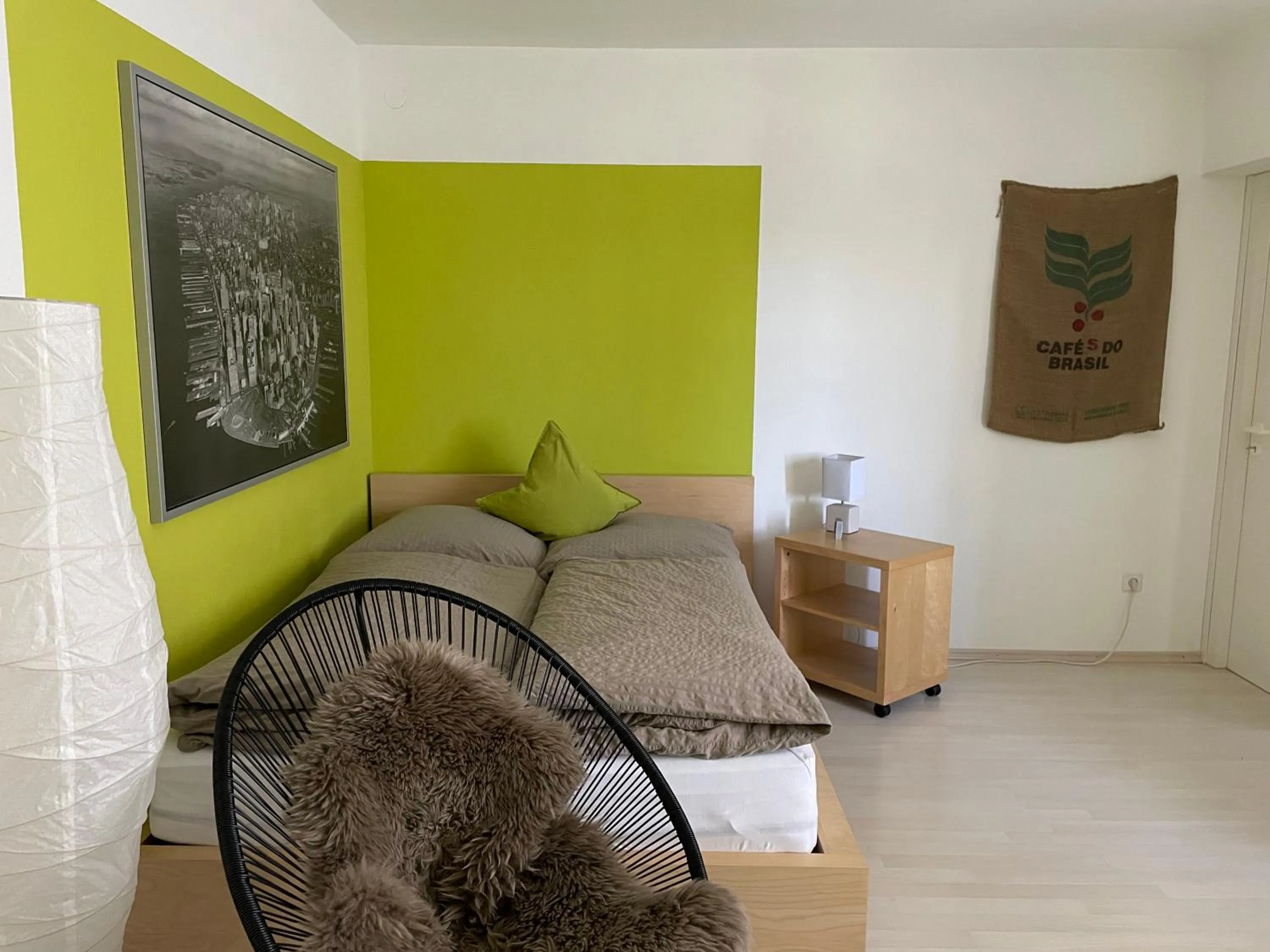 Bed in Black Forest Guest Stay