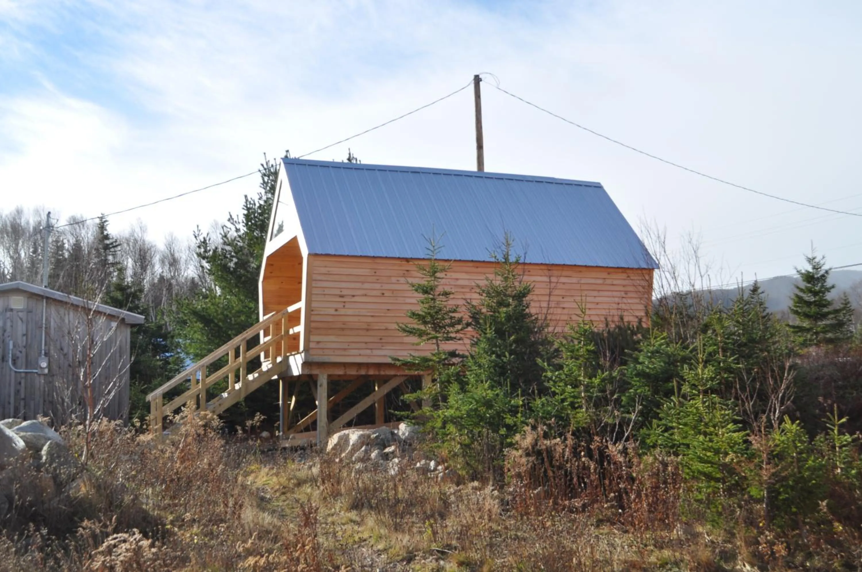 Property building in The ZzzzMoose 2 0 Camping Cabin