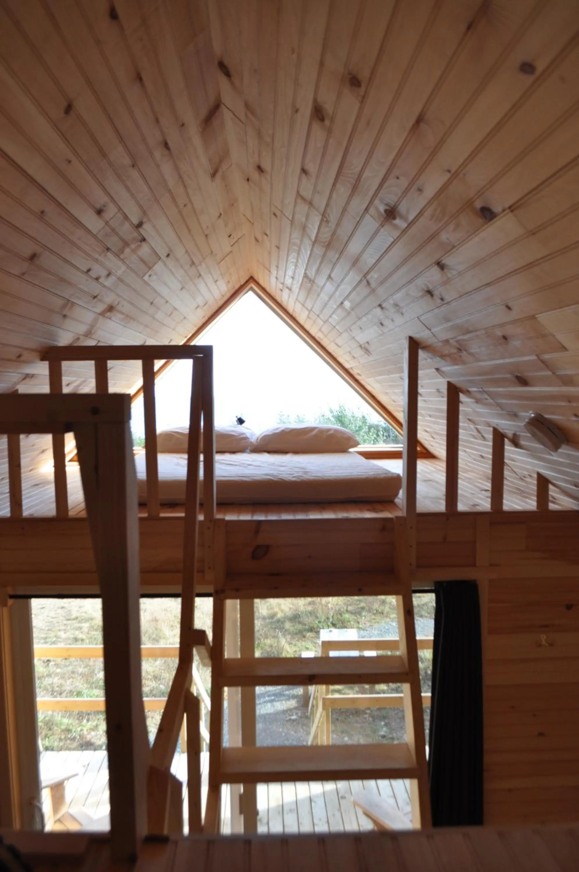 bunk bed in The ZzzzMoose 2 0 Camping Cabin