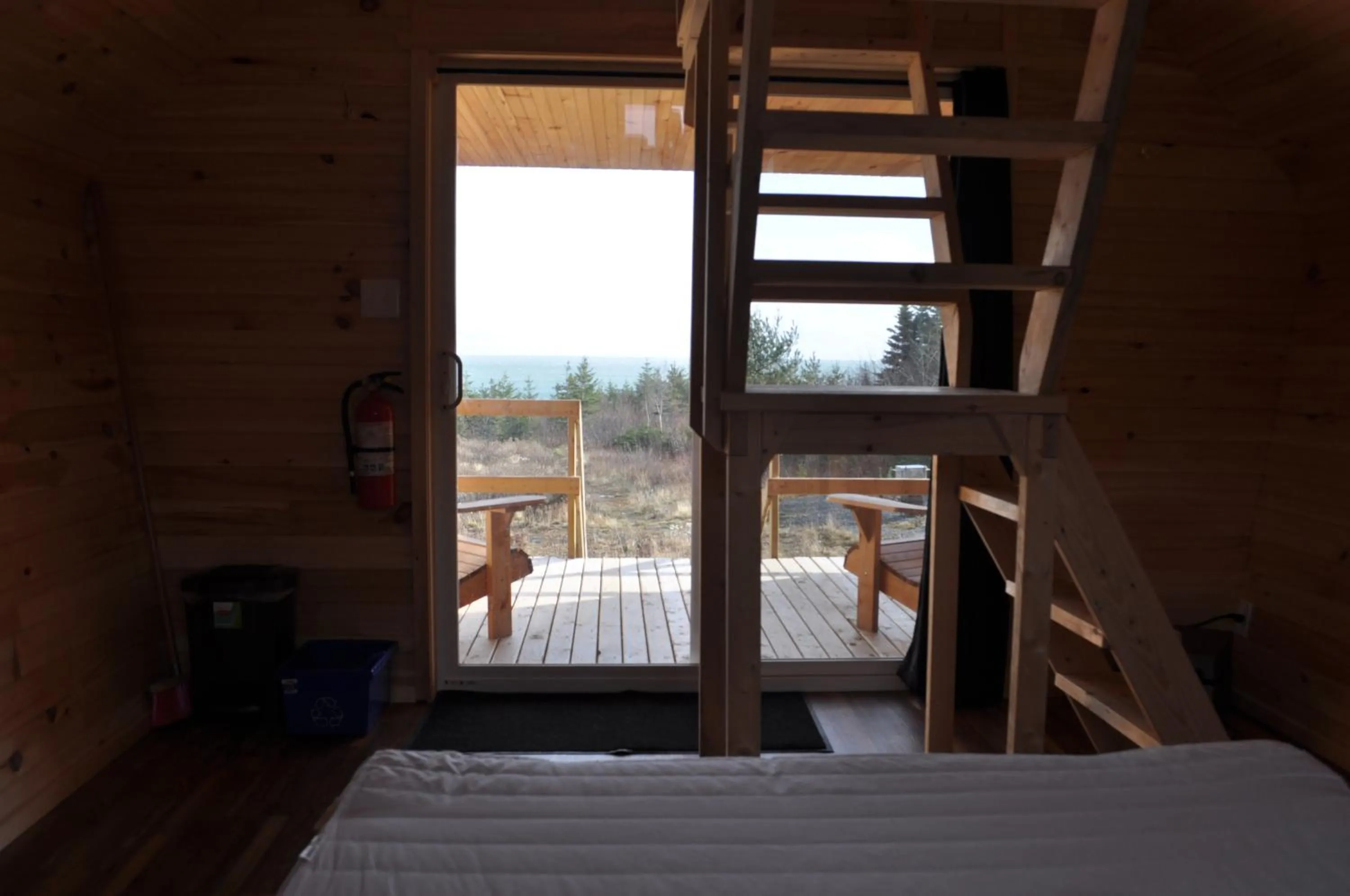 Bed in The ZzzzMoose 2 0 Camping Cabin