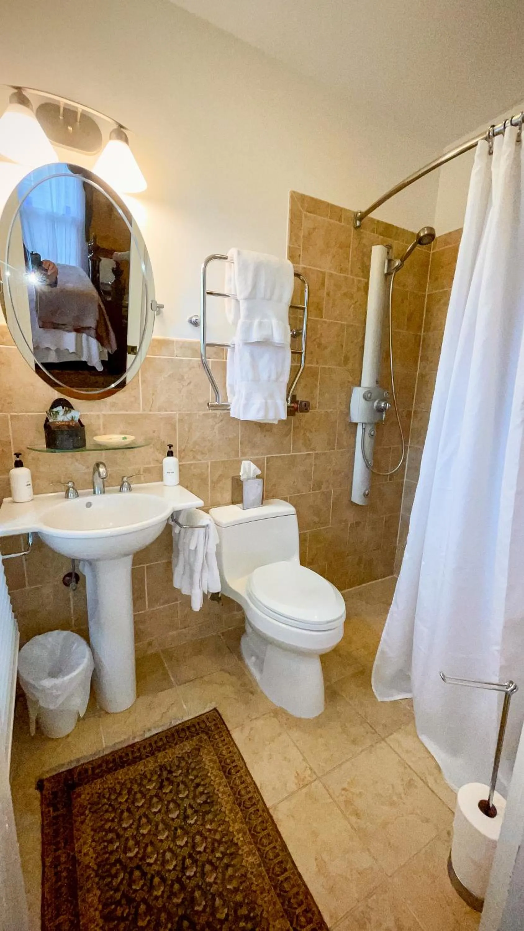 Shower in The Inn at Onancock