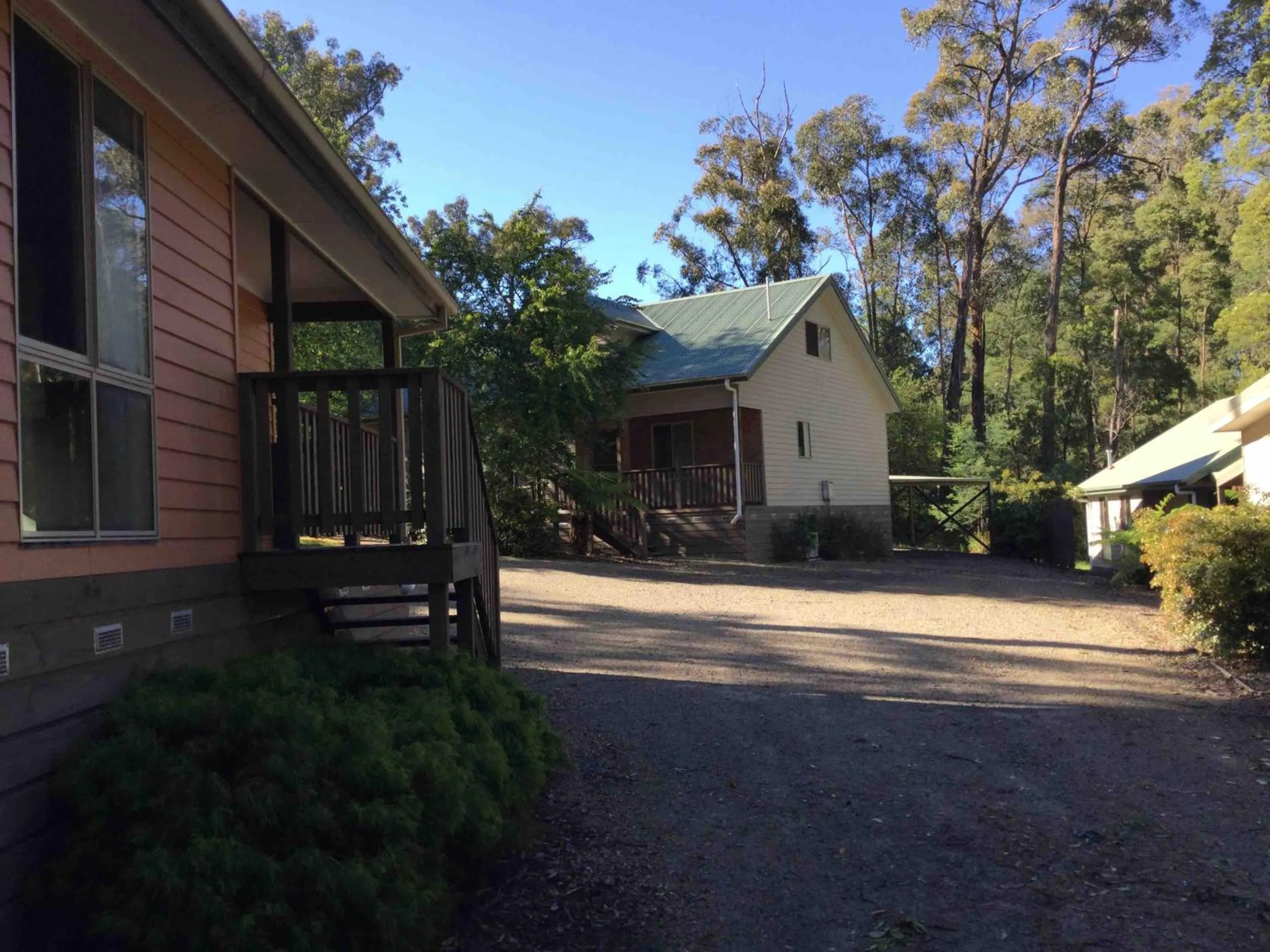 On site in Emerald Creek Cottages