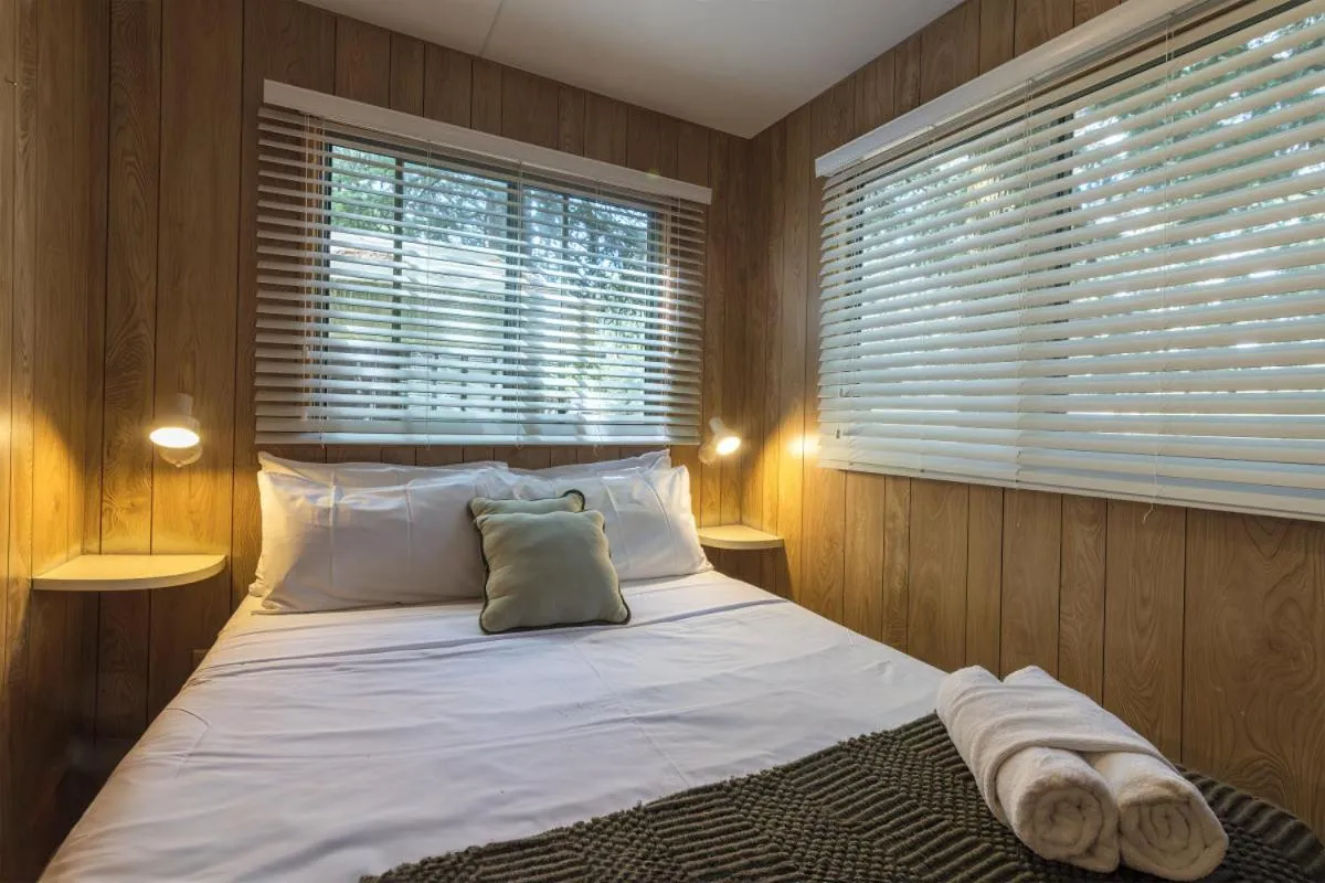 Bed in Daylesford Holiday Park