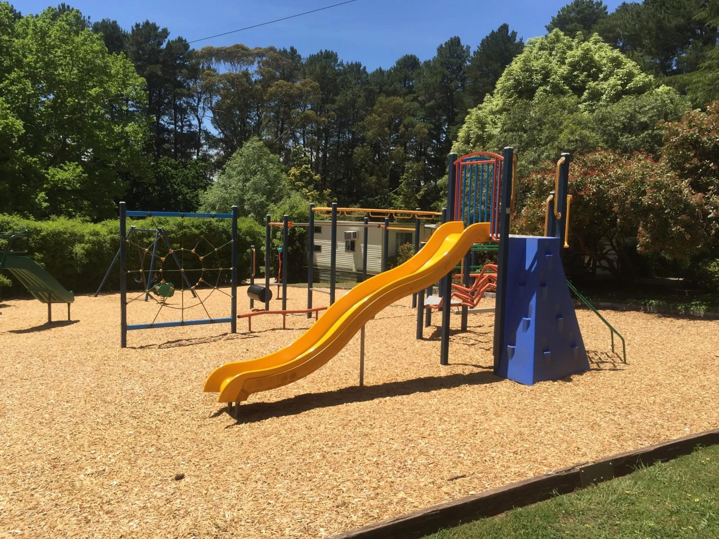 Children play ground in Daylesford Holiday Park