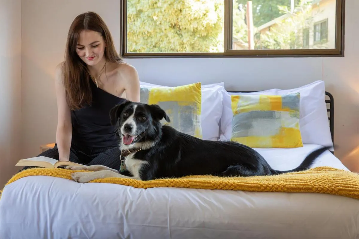 Bed in Daylesford Holiday Park