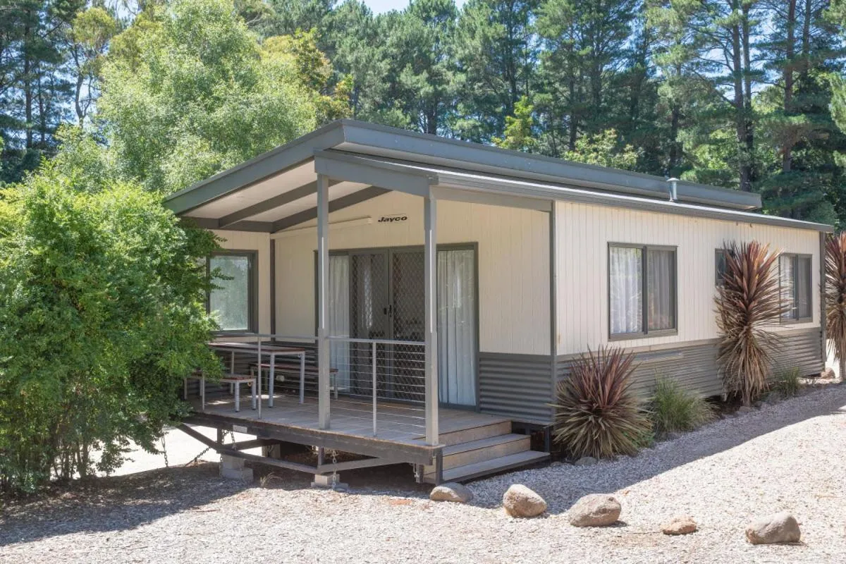 Property building in Daylesford Holiday Park