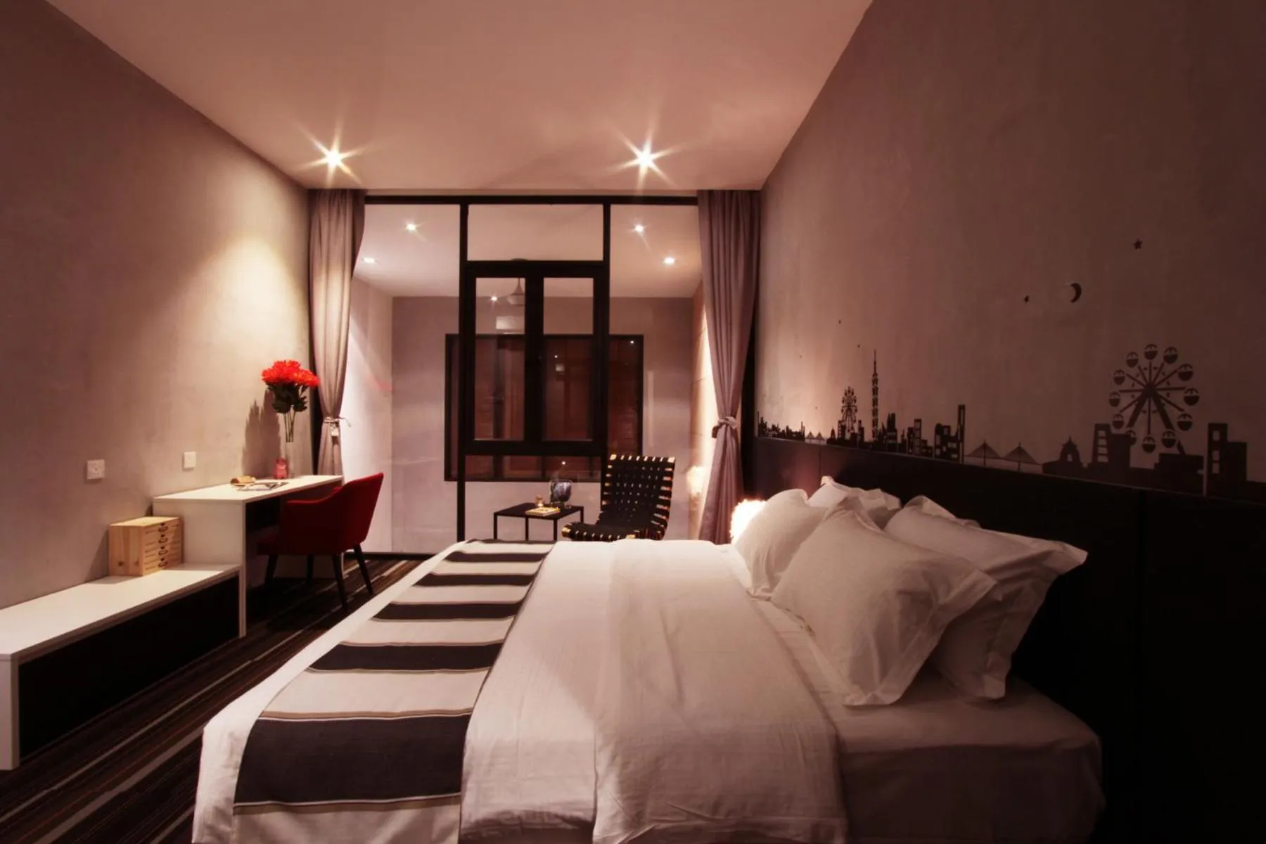 Bedroom, Bed in Villa Lot 1638