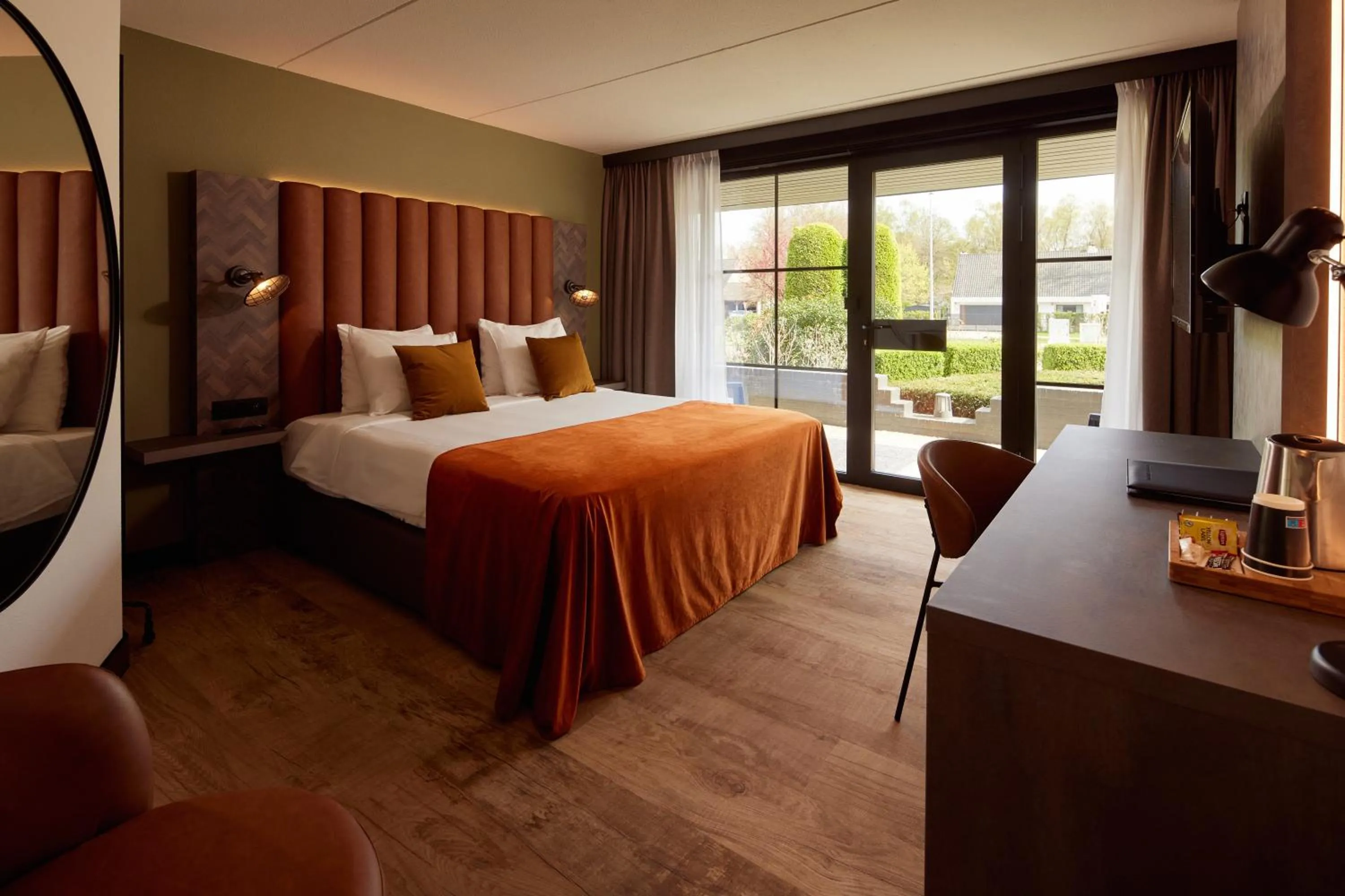 Photo of the whole room, Bed in Van der Valk Hotel Dennenhof