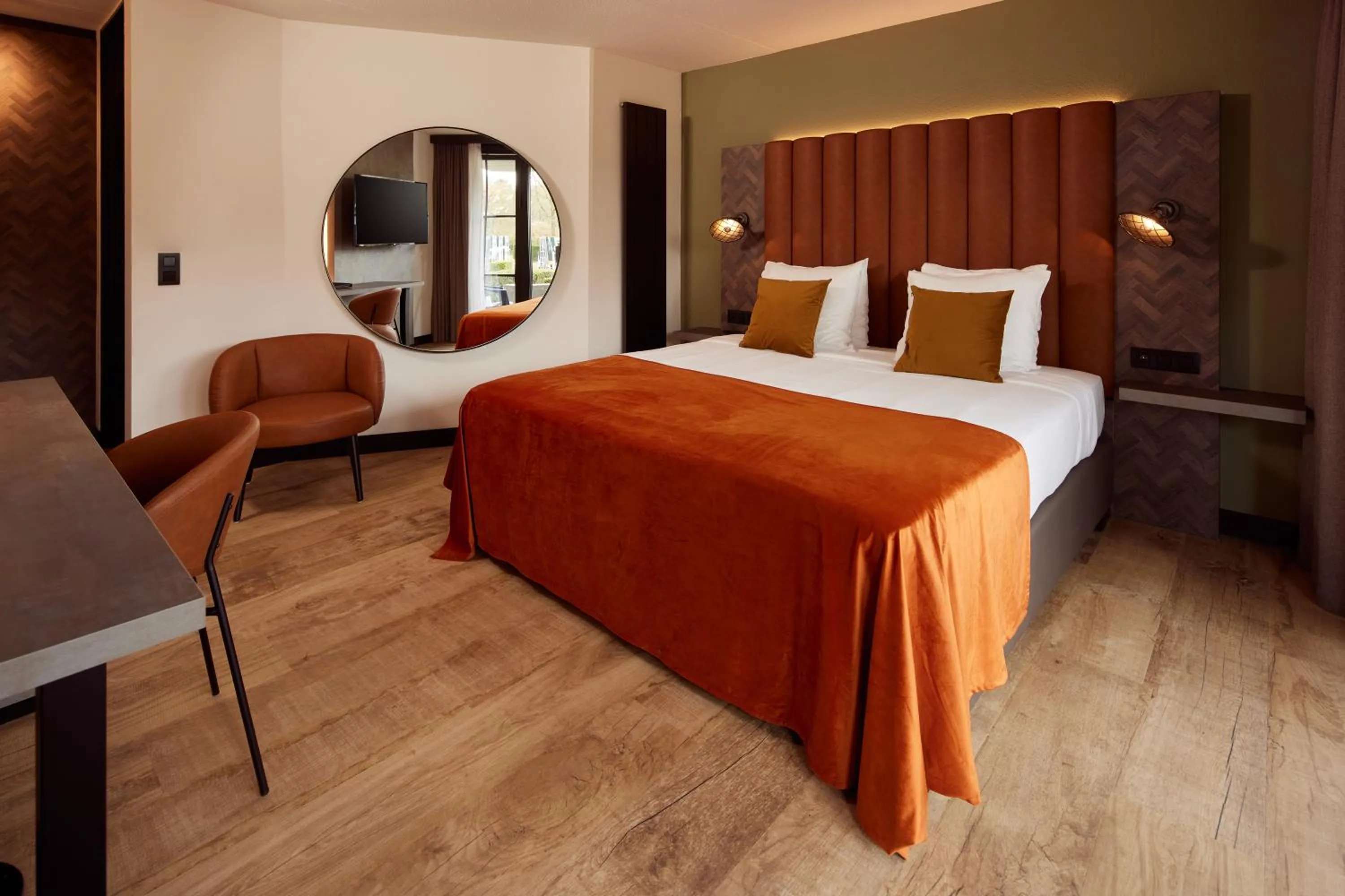 Bed in Van der Valk Hotel Dennenhof