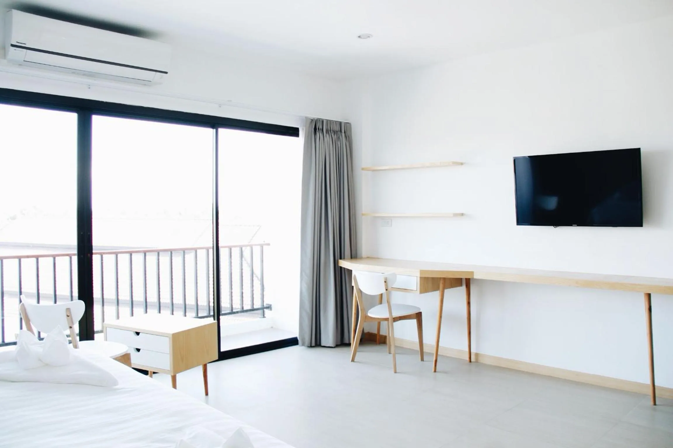 Bedroom, Bed in Phukaning