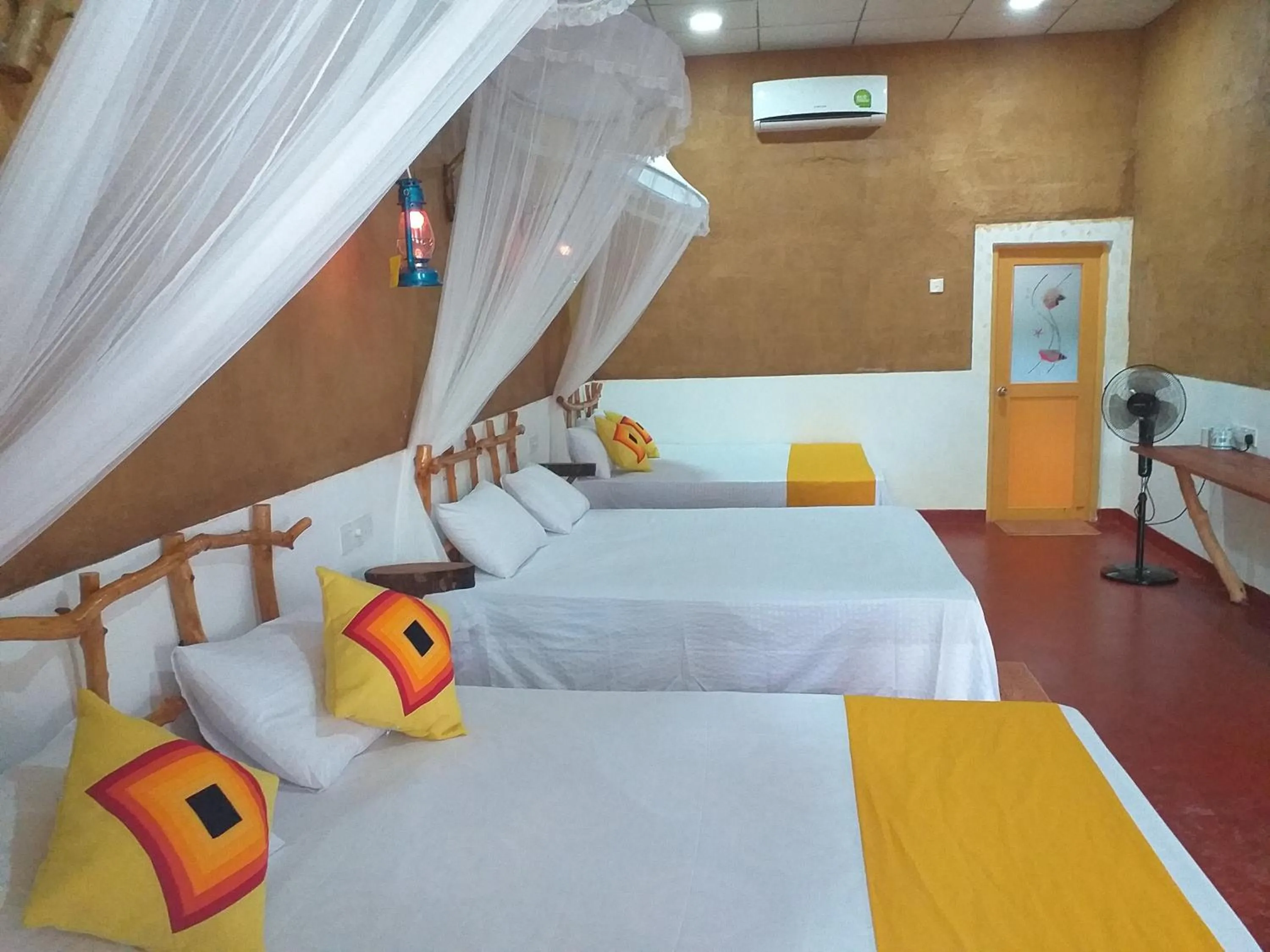 Bed in Nature lovers Safari Cottage