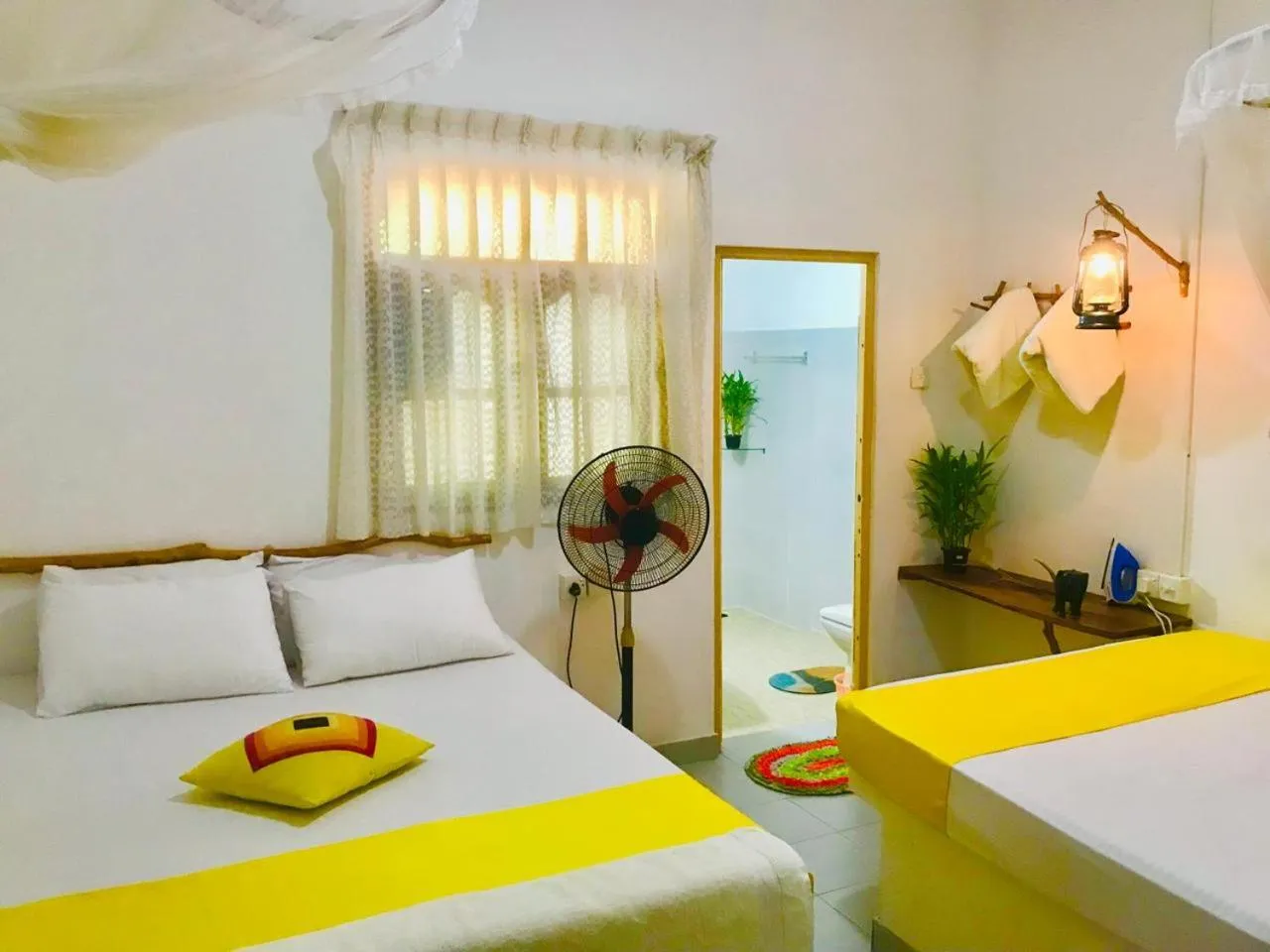 Bed in Nature lovers Safari Cottage