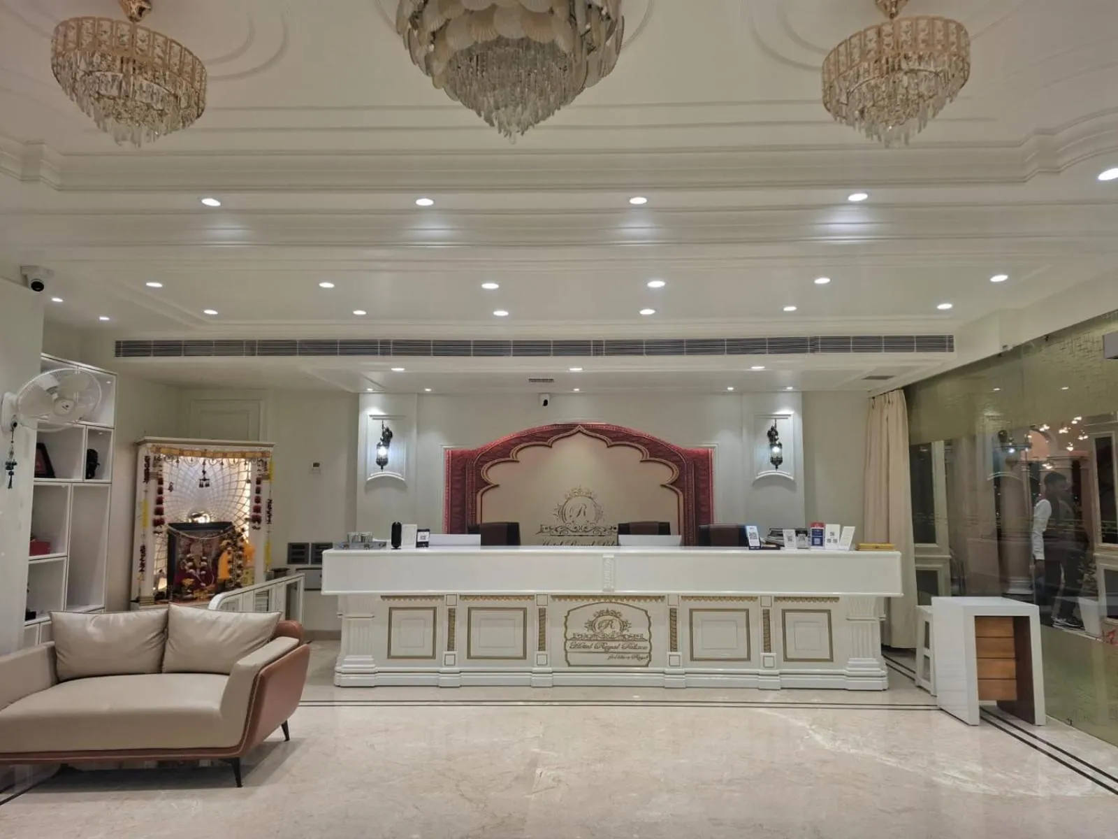 Lobby or reception in Hotel Royal Palace