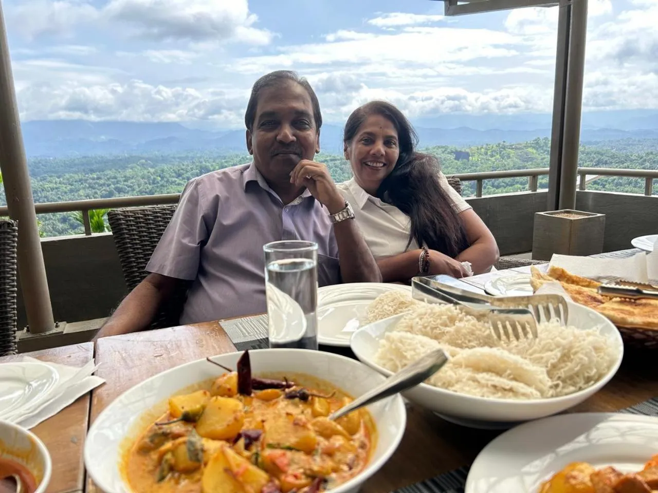 Natural landscape in Range Kandy