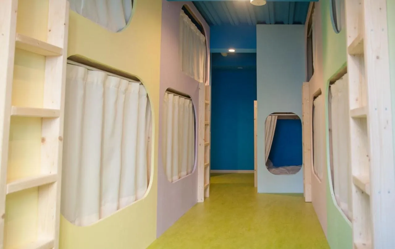 Photo of the whole room in Picnic Hostel Osaka