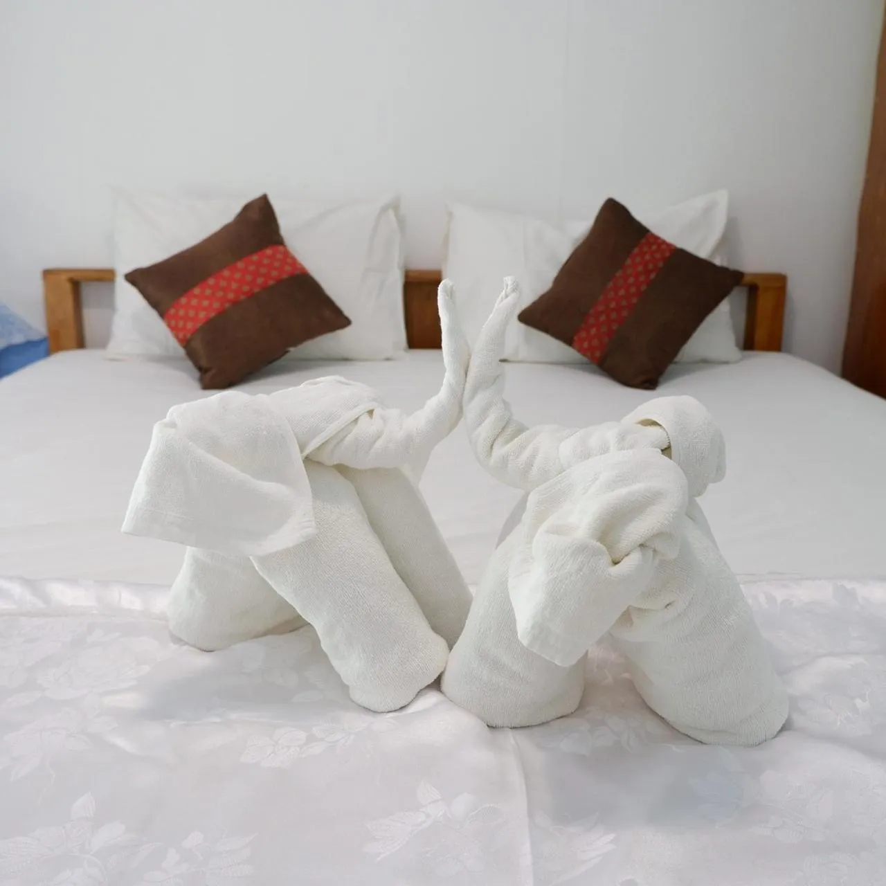 Bed in Phusam Big Resort