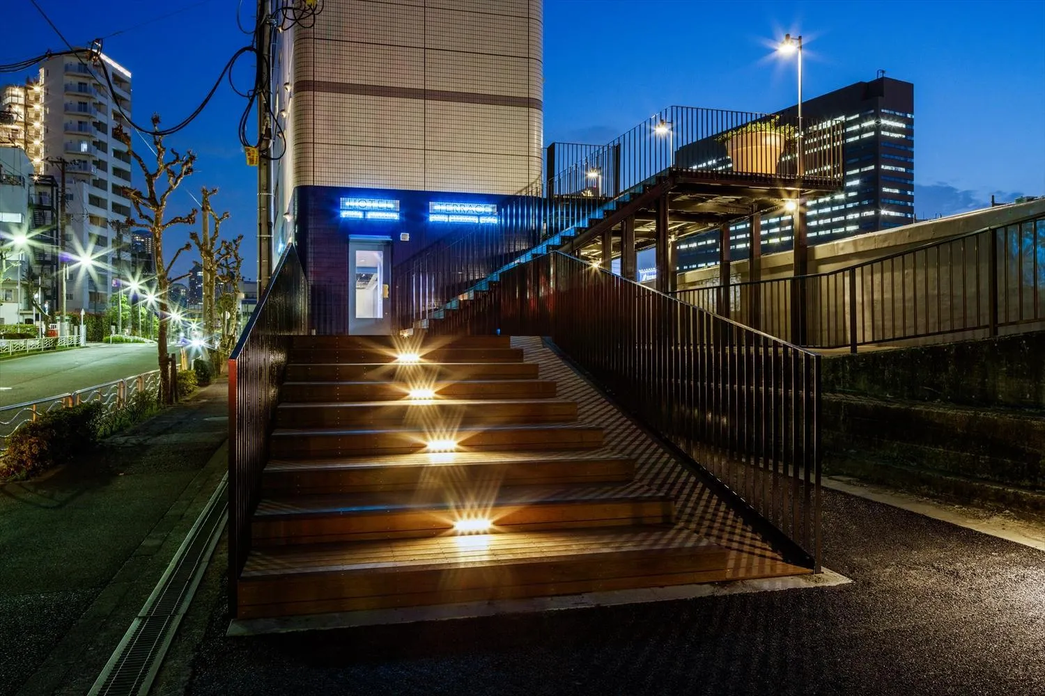 Facade/entrance in LYURO Tokyo Kiyosumi by THE SHARE HOTELS