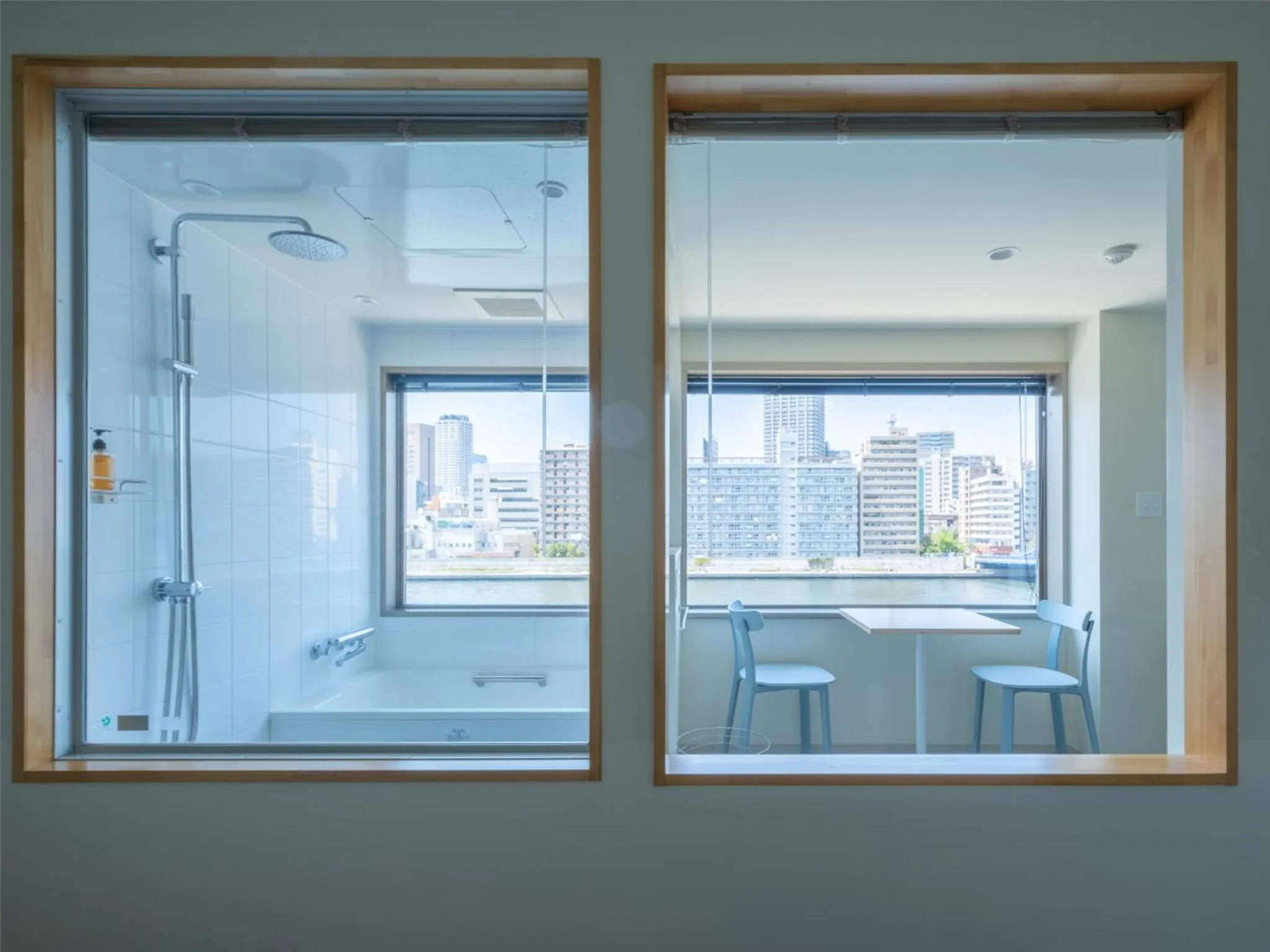 Photo of the whole room in LYURO Tokyo Kiyosumi by THE SHARE HOTELS