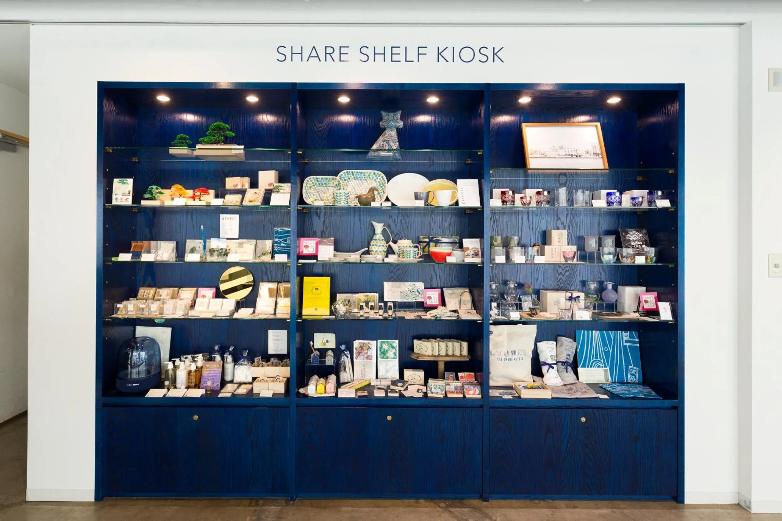 On-site shops in LYURO Tokyo Kiyosumi by THE SHARE HOTELS