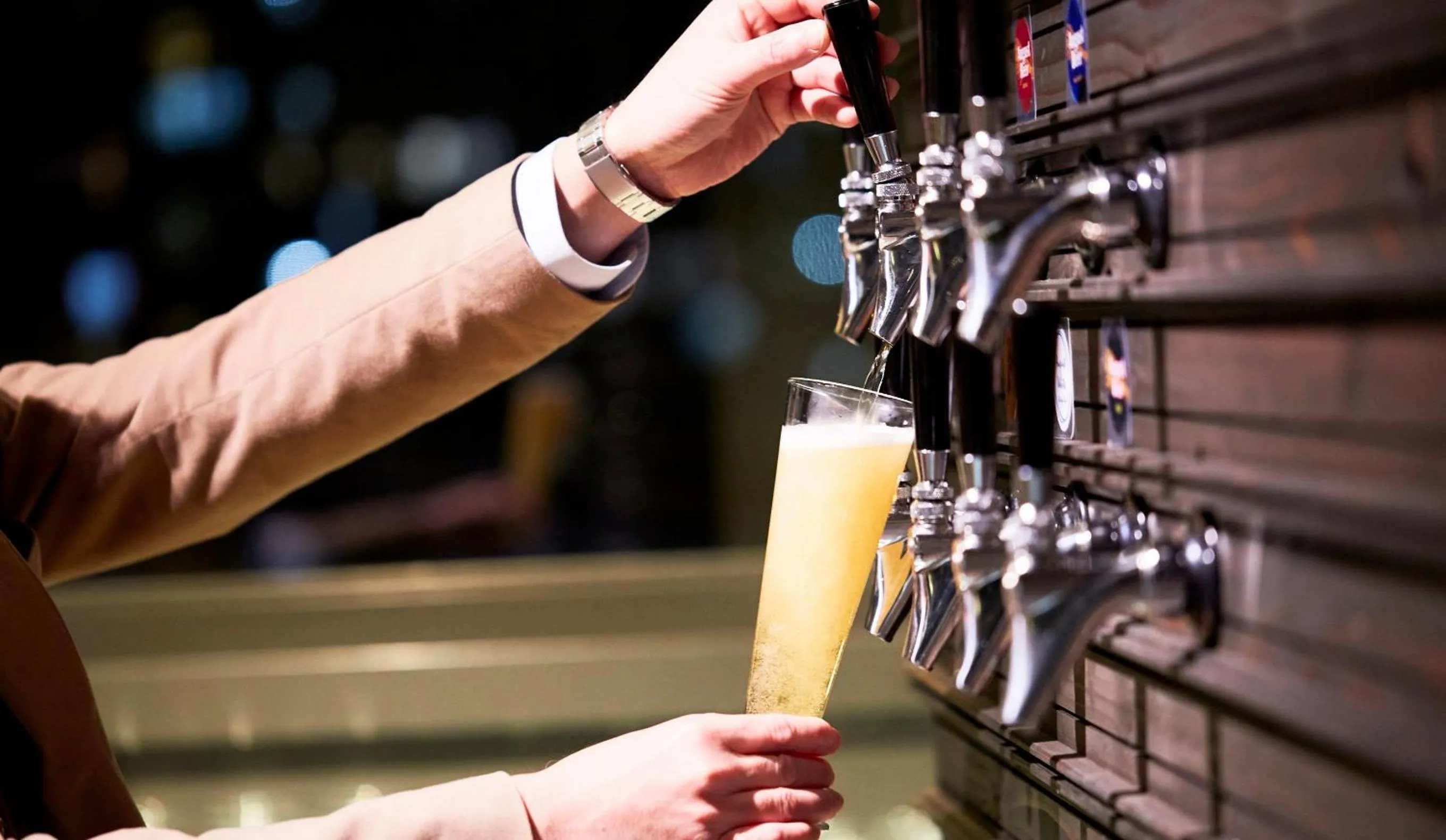 Alcoholic drinks in LYURO Tokyo Kiyosumi by THE SHARE HOTELS