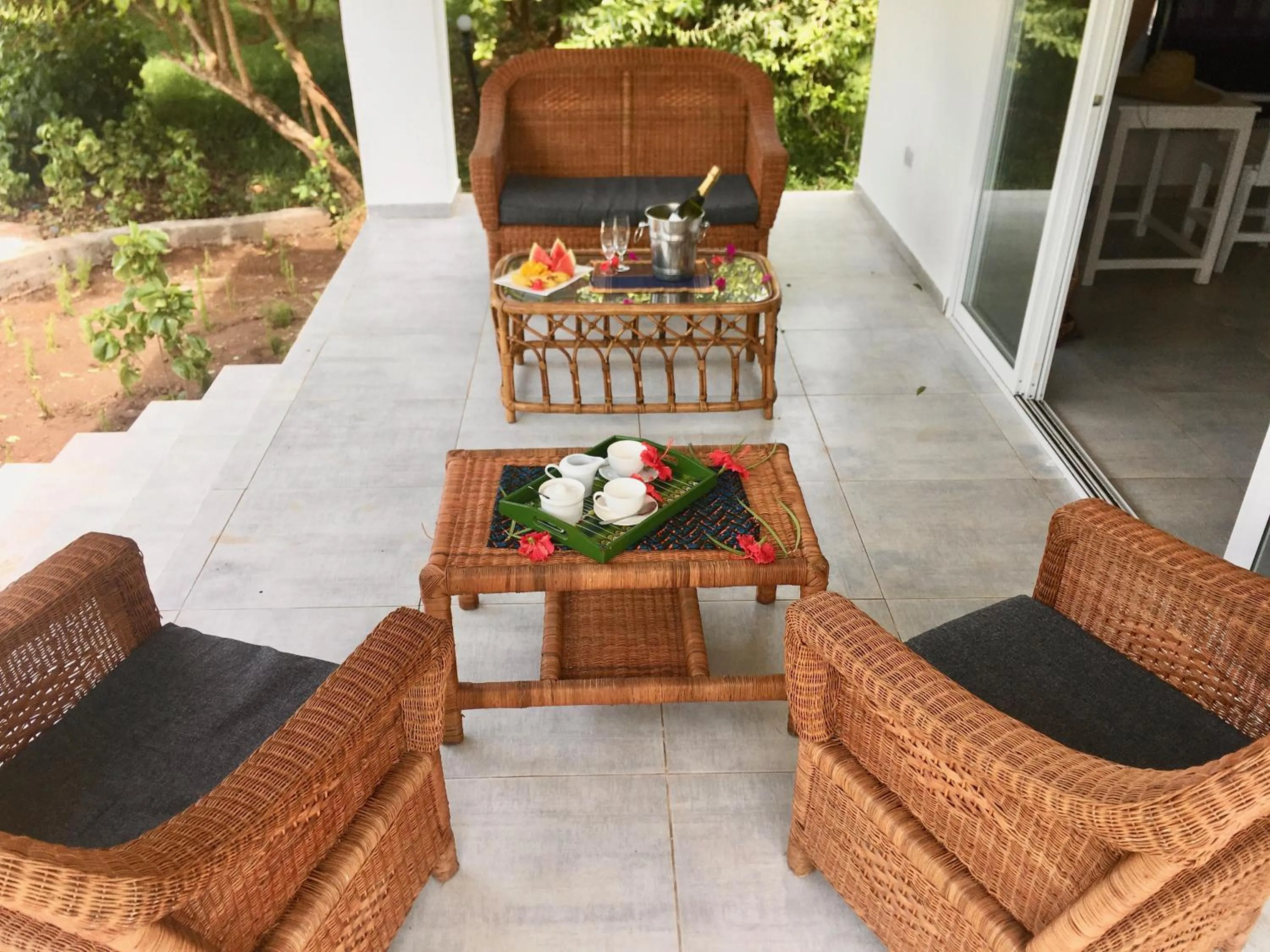 Patio in Pemba Paradise