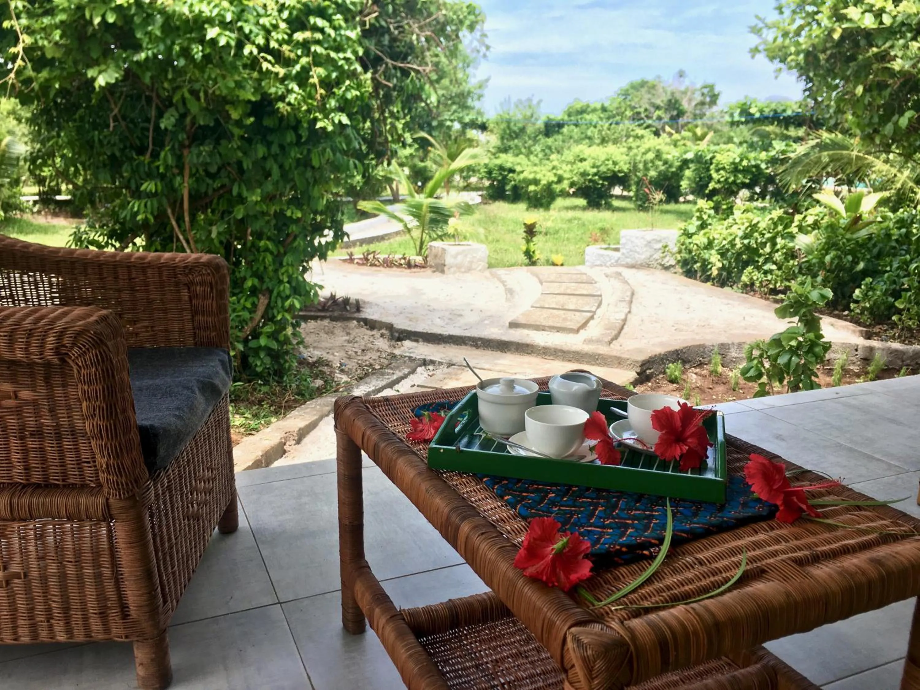 Patio in Pemba Paradise
