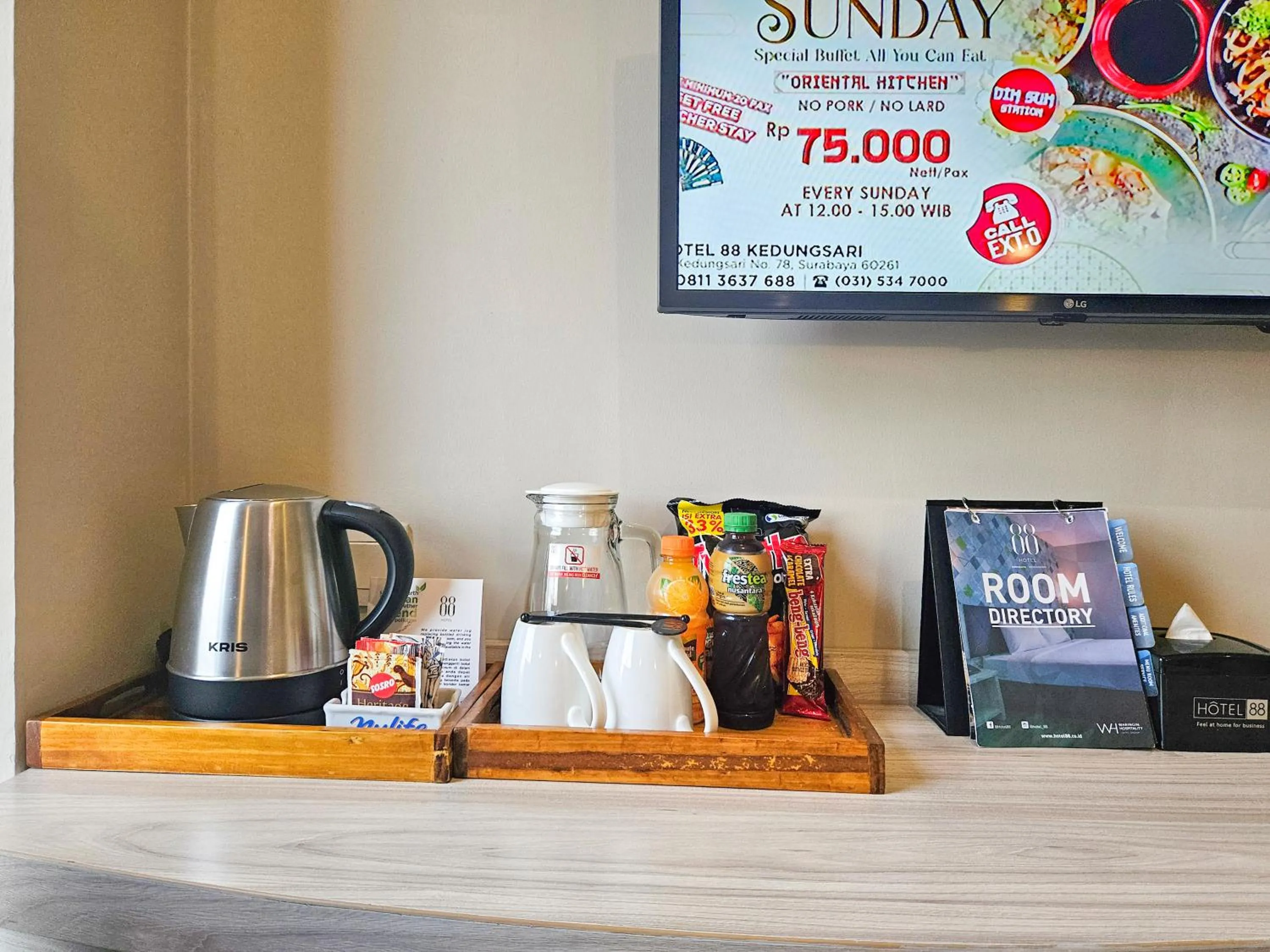 Food and drinks in Hotel 88 Kedungsari - Kedungdoro By WH