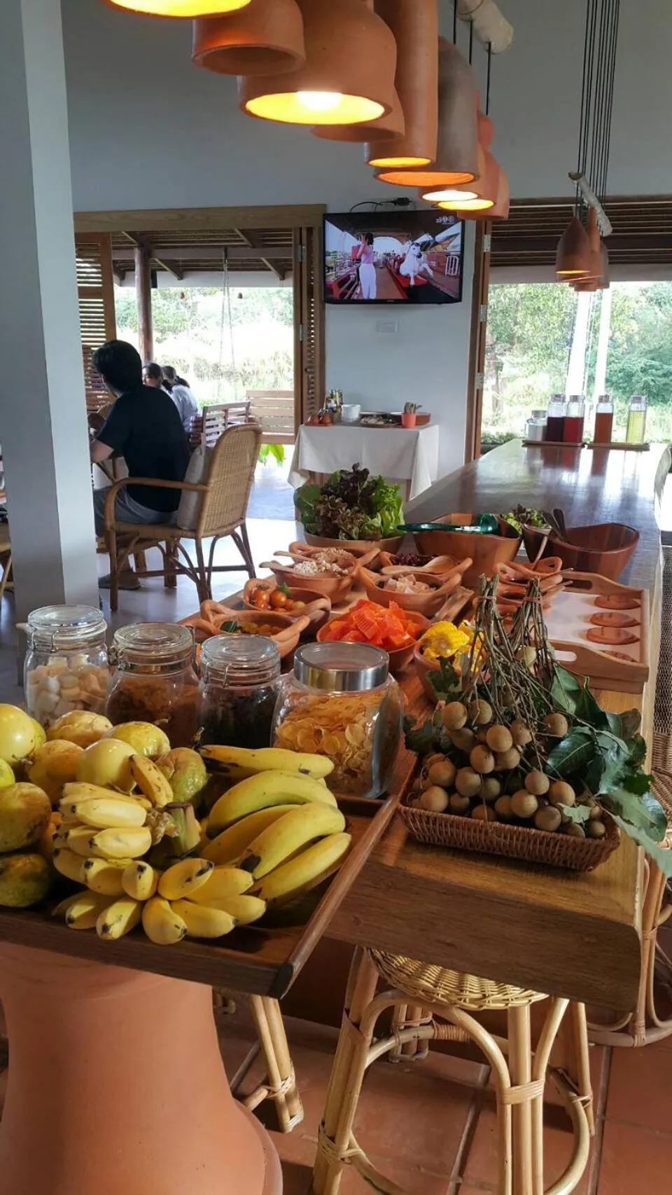 Buffet breakfast in COOLLiving Farmhouse Organic