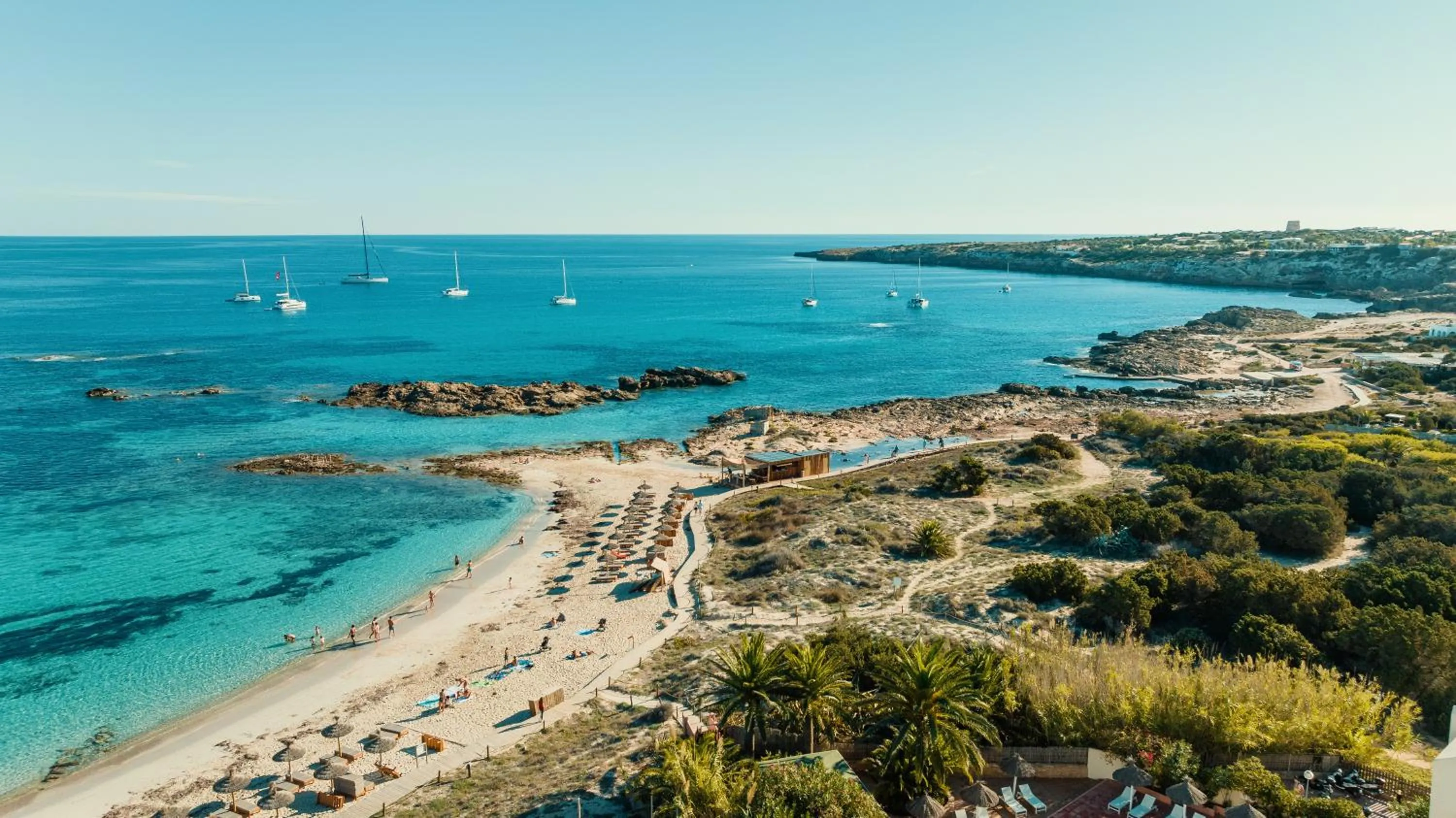 Sea view in Apartamentos Portu Saler