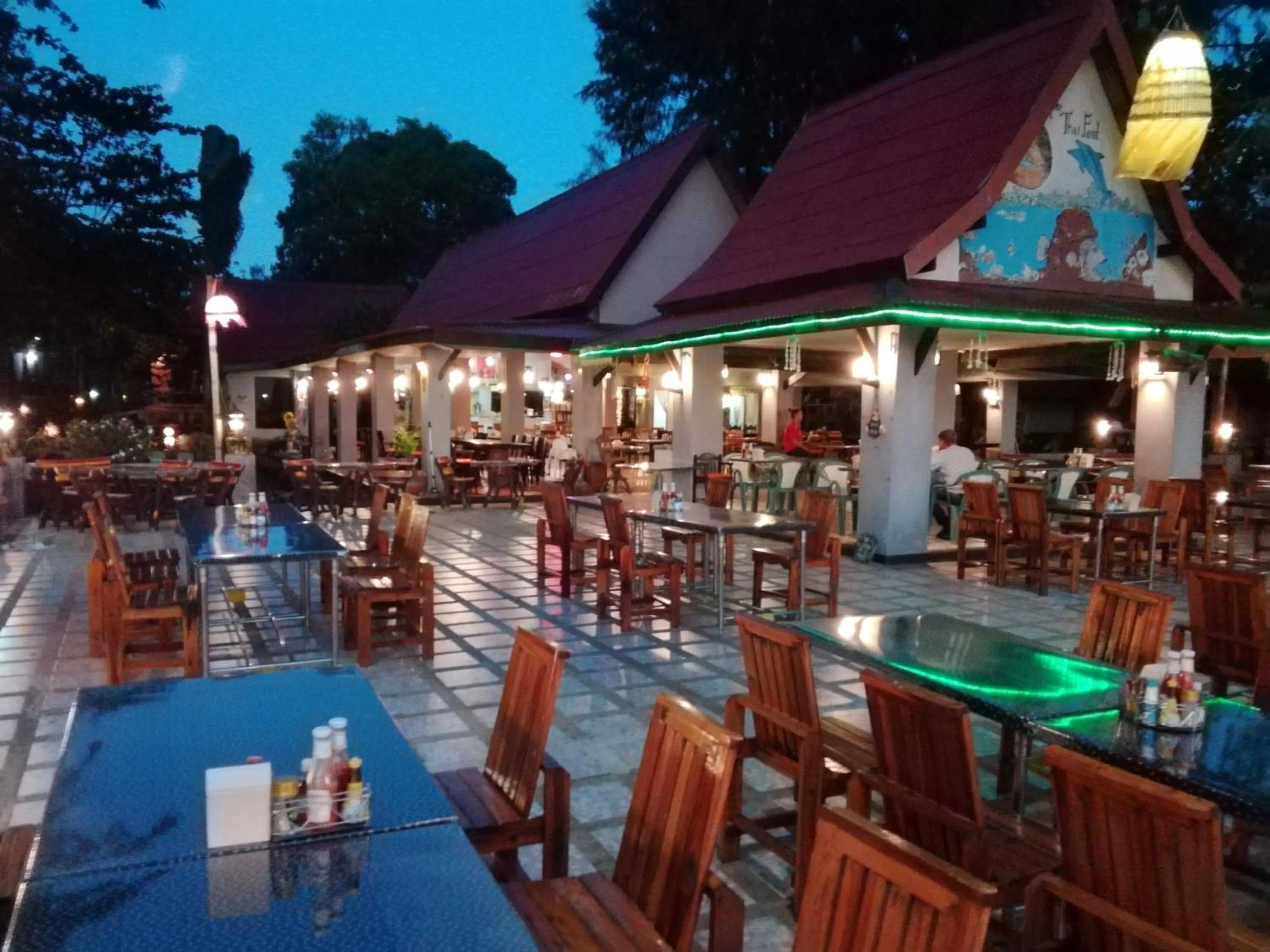 Patio in Andaman Beach Resort Koh Jum
