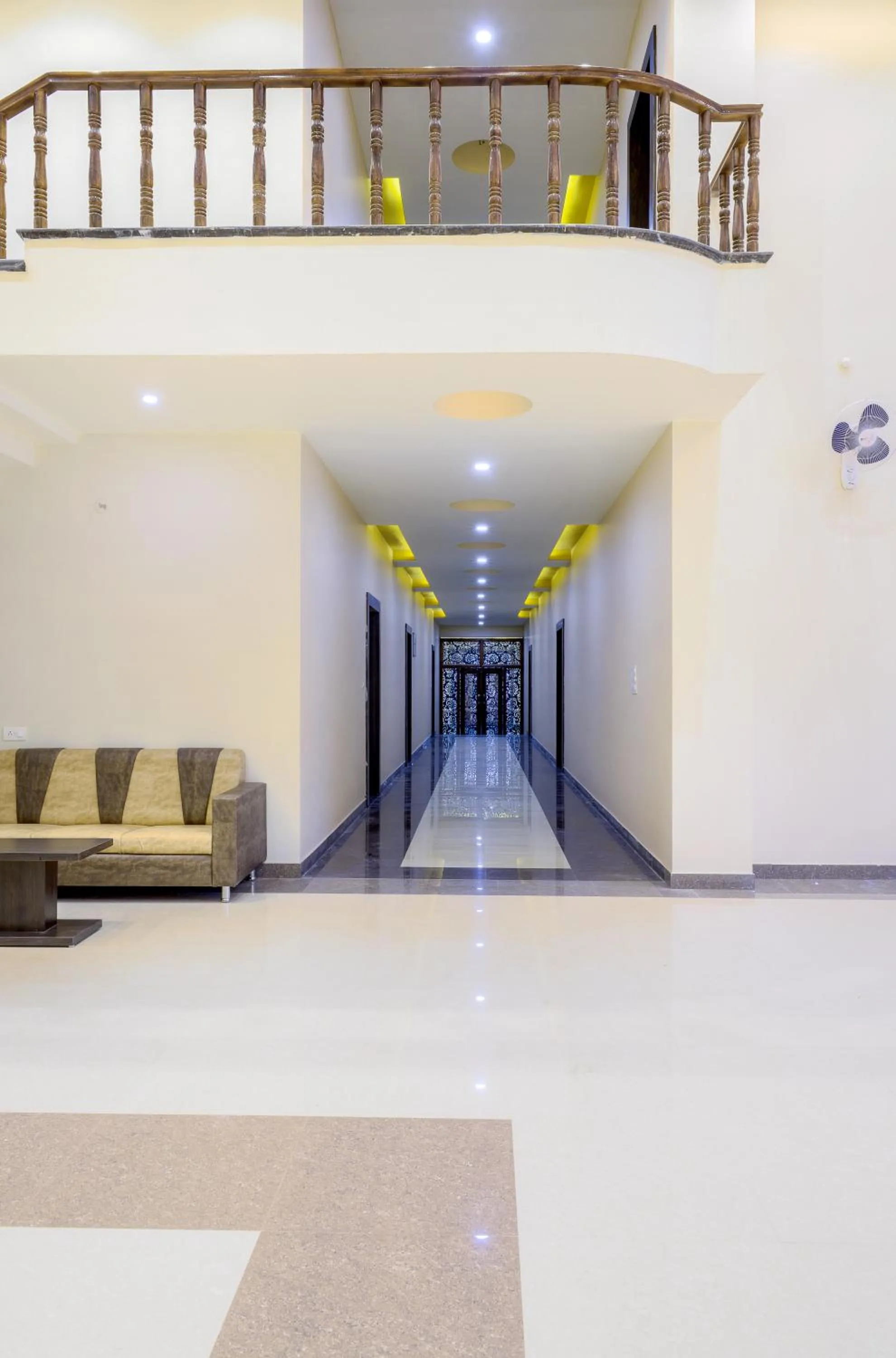 Lobby or reception in Hotel Pushkar Legacy