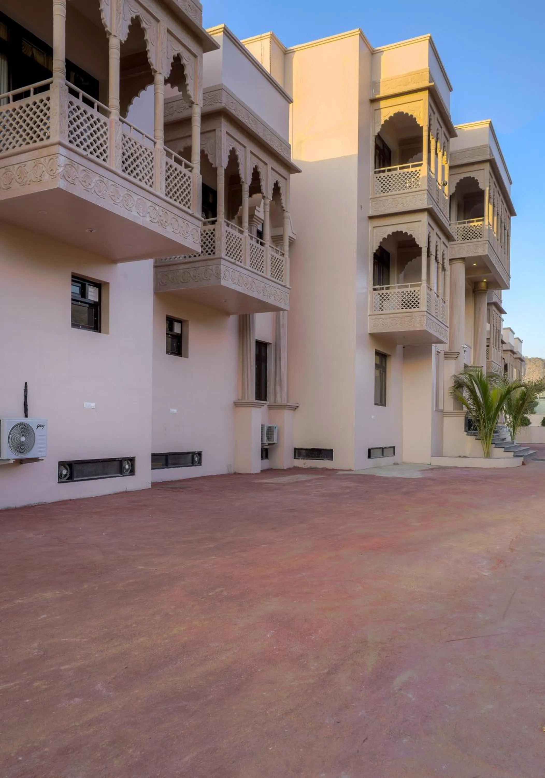 Property building in Hotel Pushkar Legacy