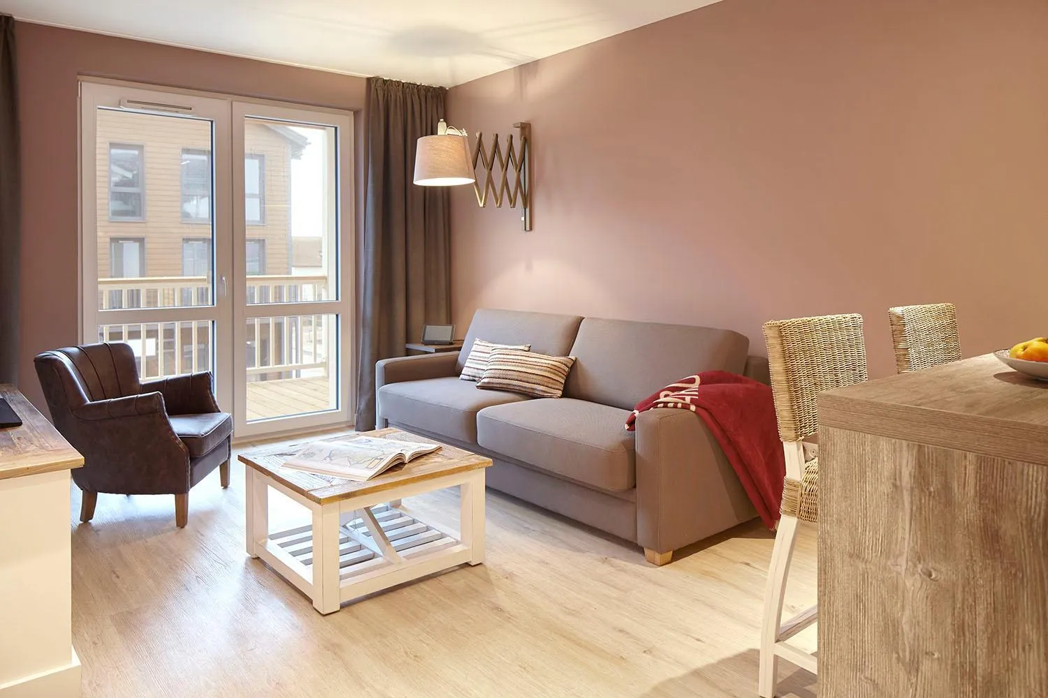 Living room in Beach Apartments Heiligenhafen