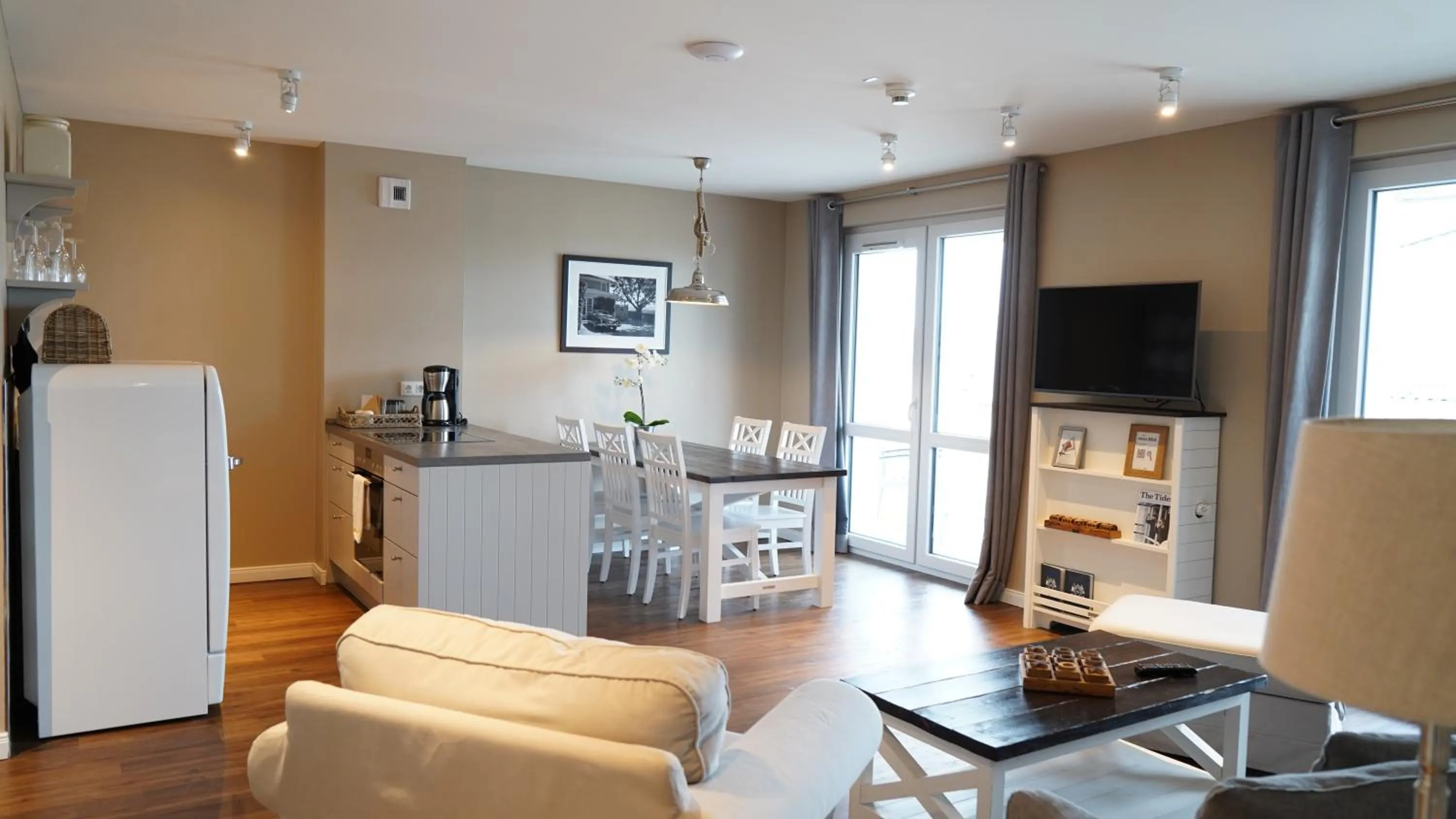 Dining area in Beach Apartments Heiligenhafen
