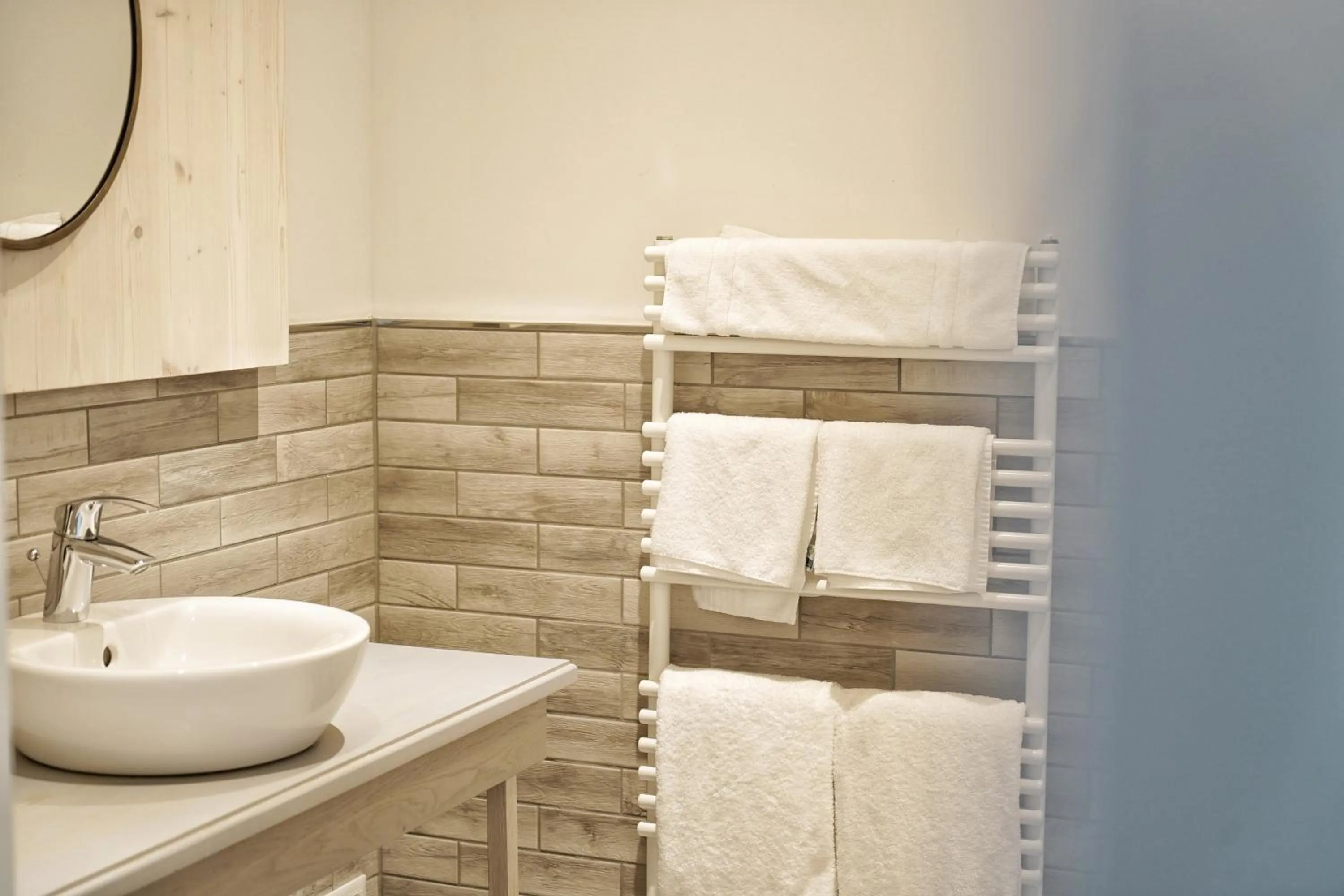 Bathroom in Beach Apartments Heiligenhafen