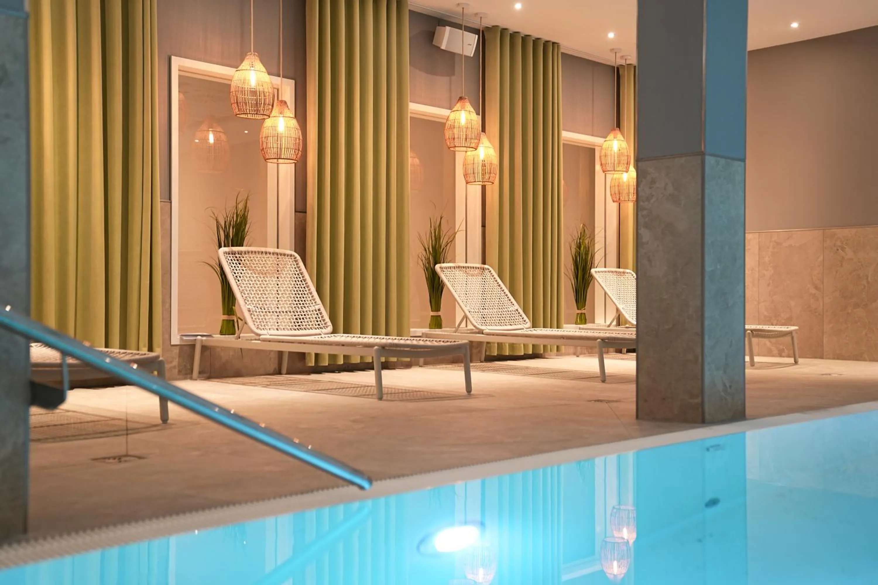 Swimming pool in Beach Apartments Heiligenhafen