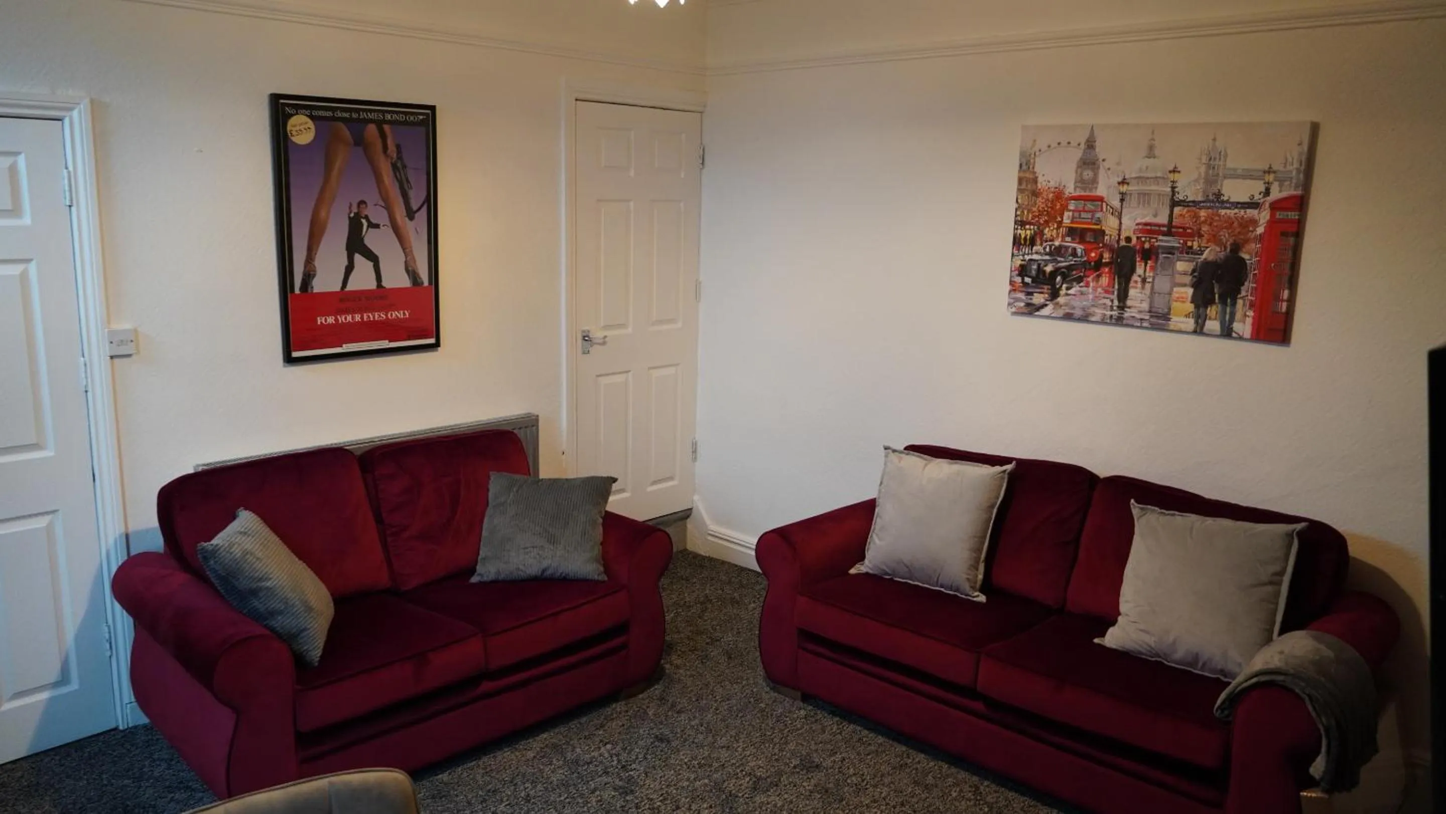 Living room in Dean House