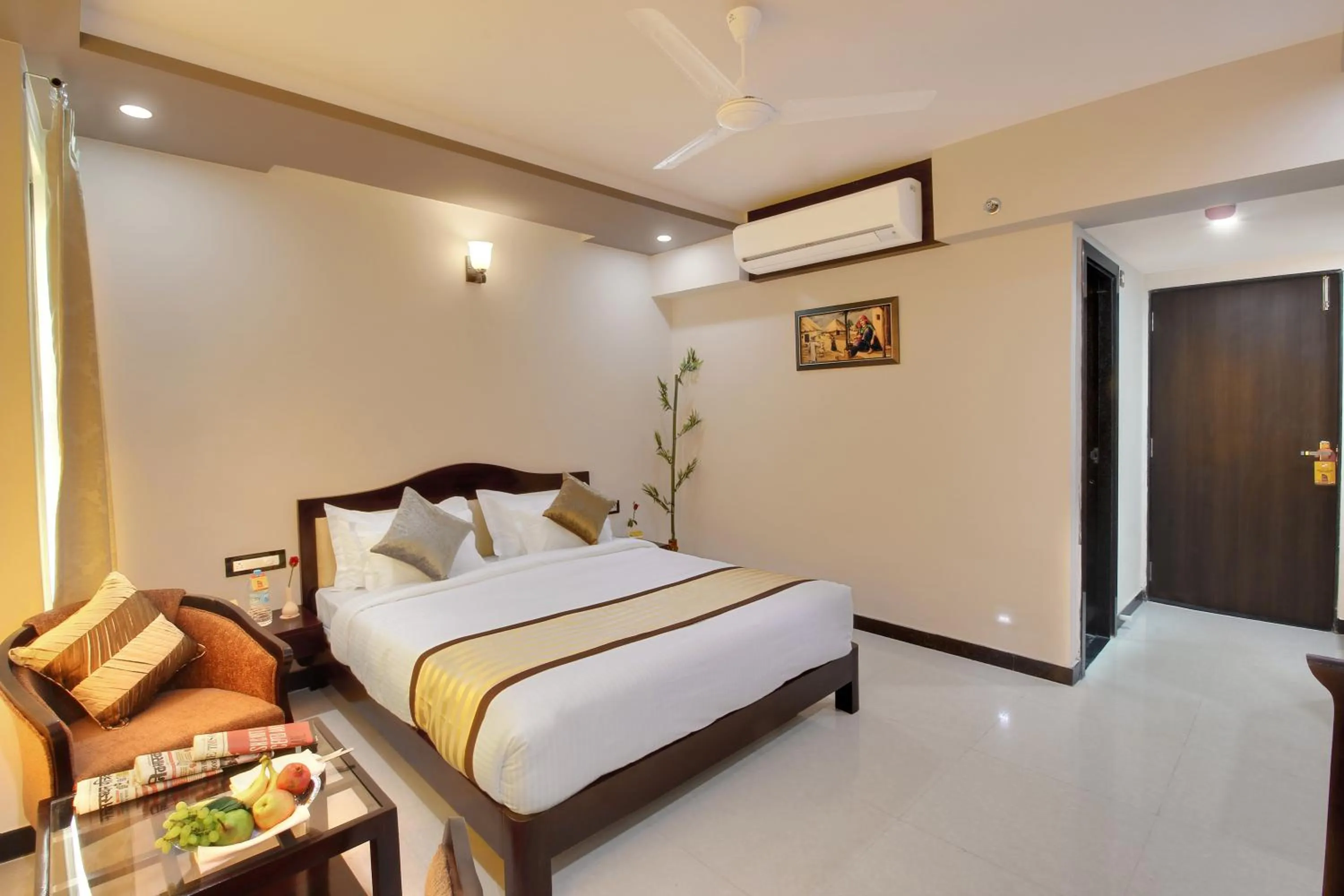 Bedroom, Bed in Rudransh Inn by Trulyy