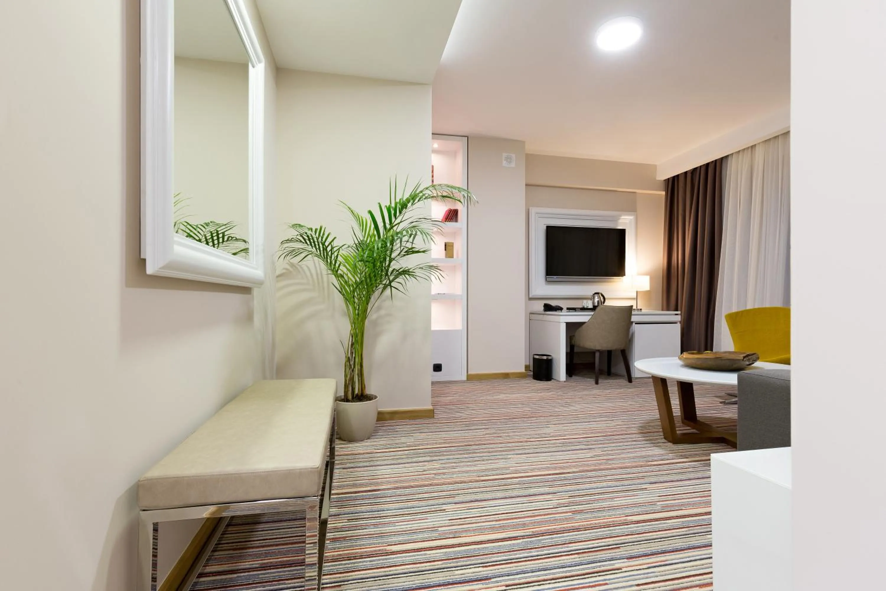 Living room in Hotel TESLA - Smart Stay Garni