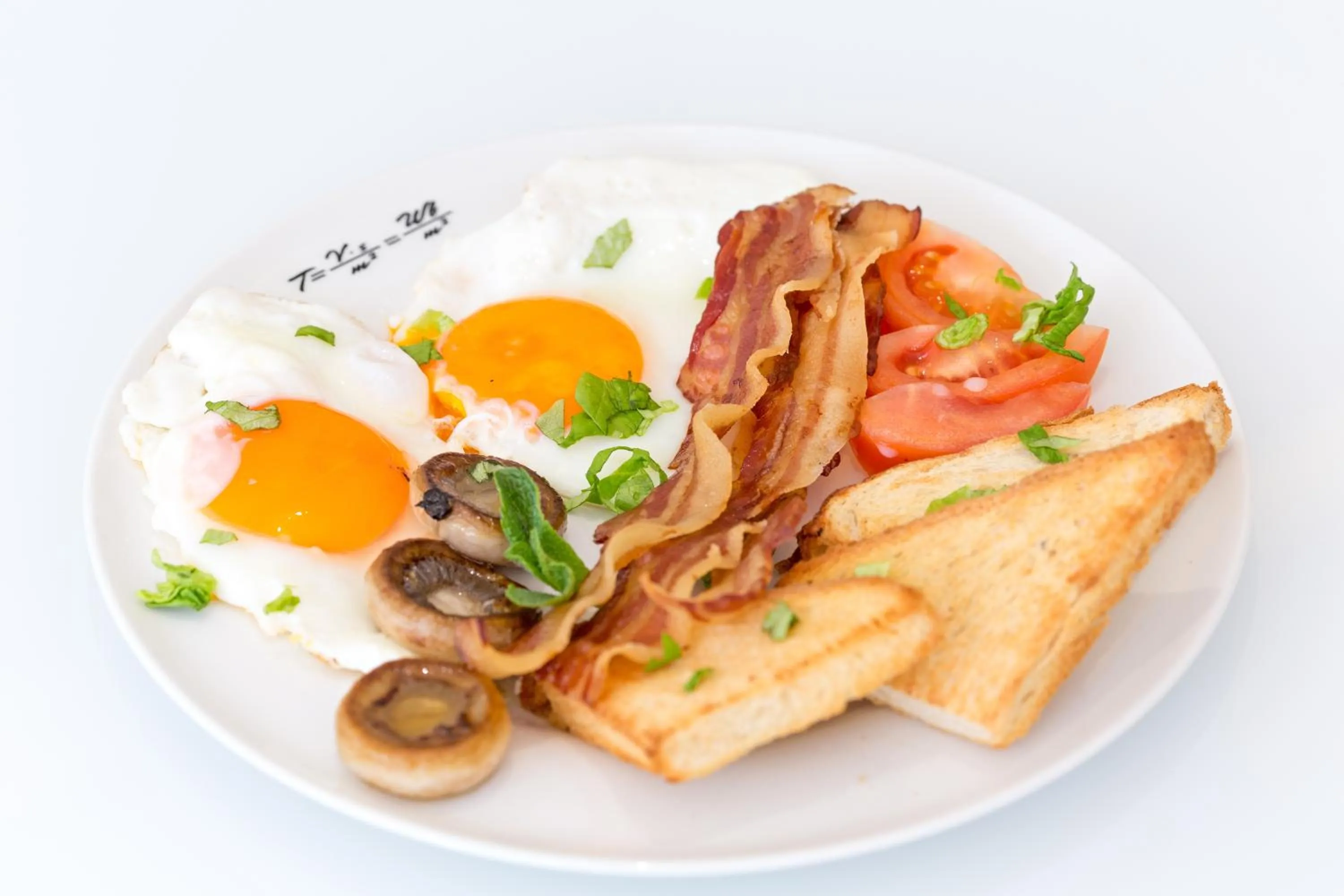 Food close-up in Hotel TESLA - Smart Stay Garni