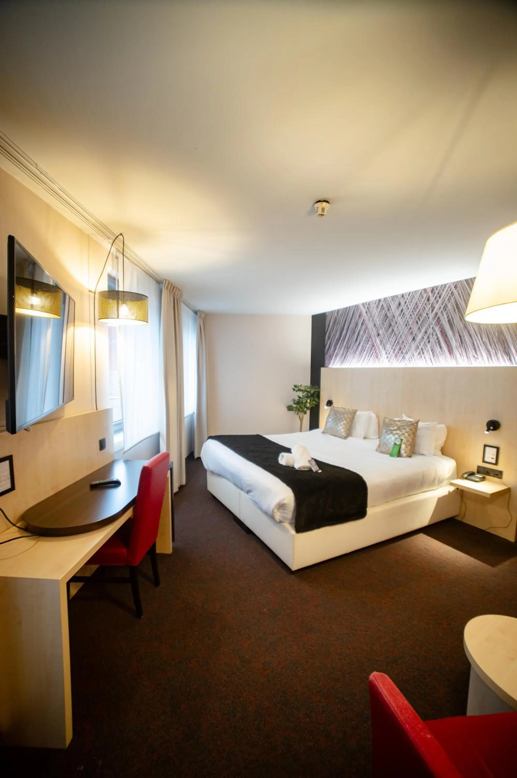 Bedroom, Bed in Hotel & Aparthotel Alize Mouscron