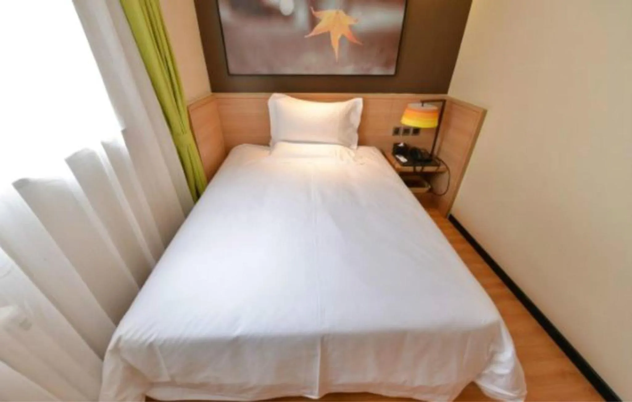 Bed in IU Hotel Beijing Zhongguancun Zhichunli
